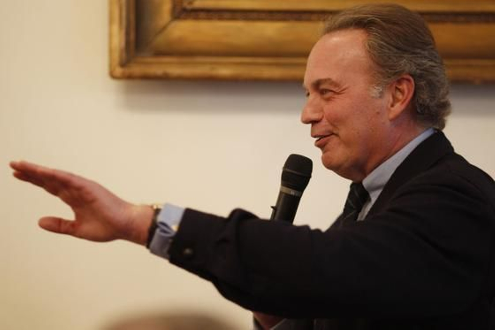 Los jerezanos afincados en Madrid se dieron cita en el Centro Cultural de los ejércitos para rendir homenaje a Bertín Osborne./José Ramón Ladra

Foto: Jose Ramon Ladra