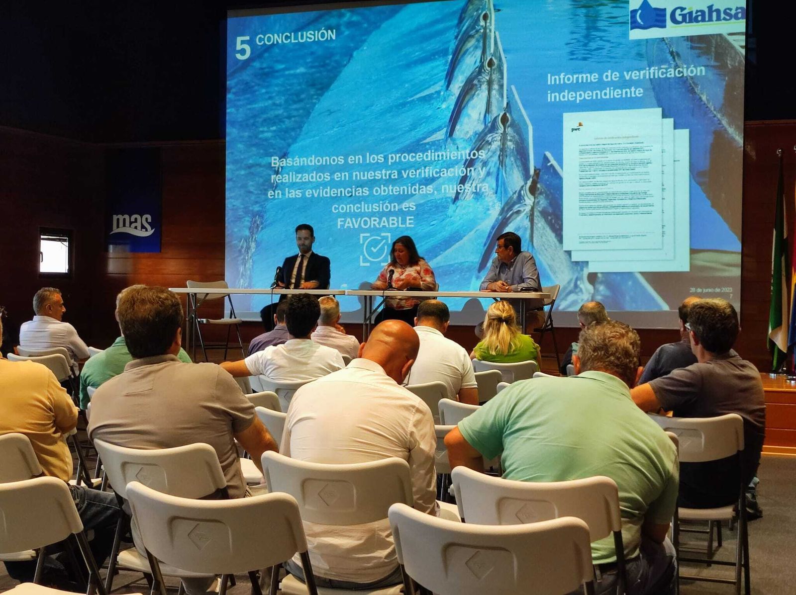 La Junta de Accionistas de Giahsa.