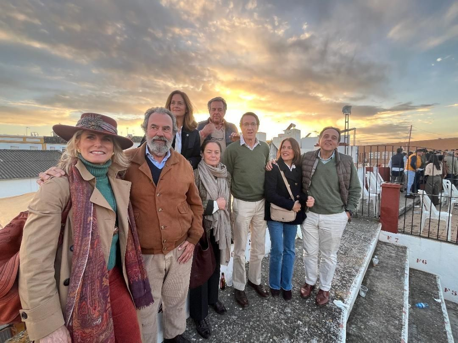 Cristina Luque, Guillermo Guerrero, Isabel de Prado, Adela Escudero, Lorenzo Díez, Mauricio González-Gordon, Reyes Dávila y Jaime Díez.
