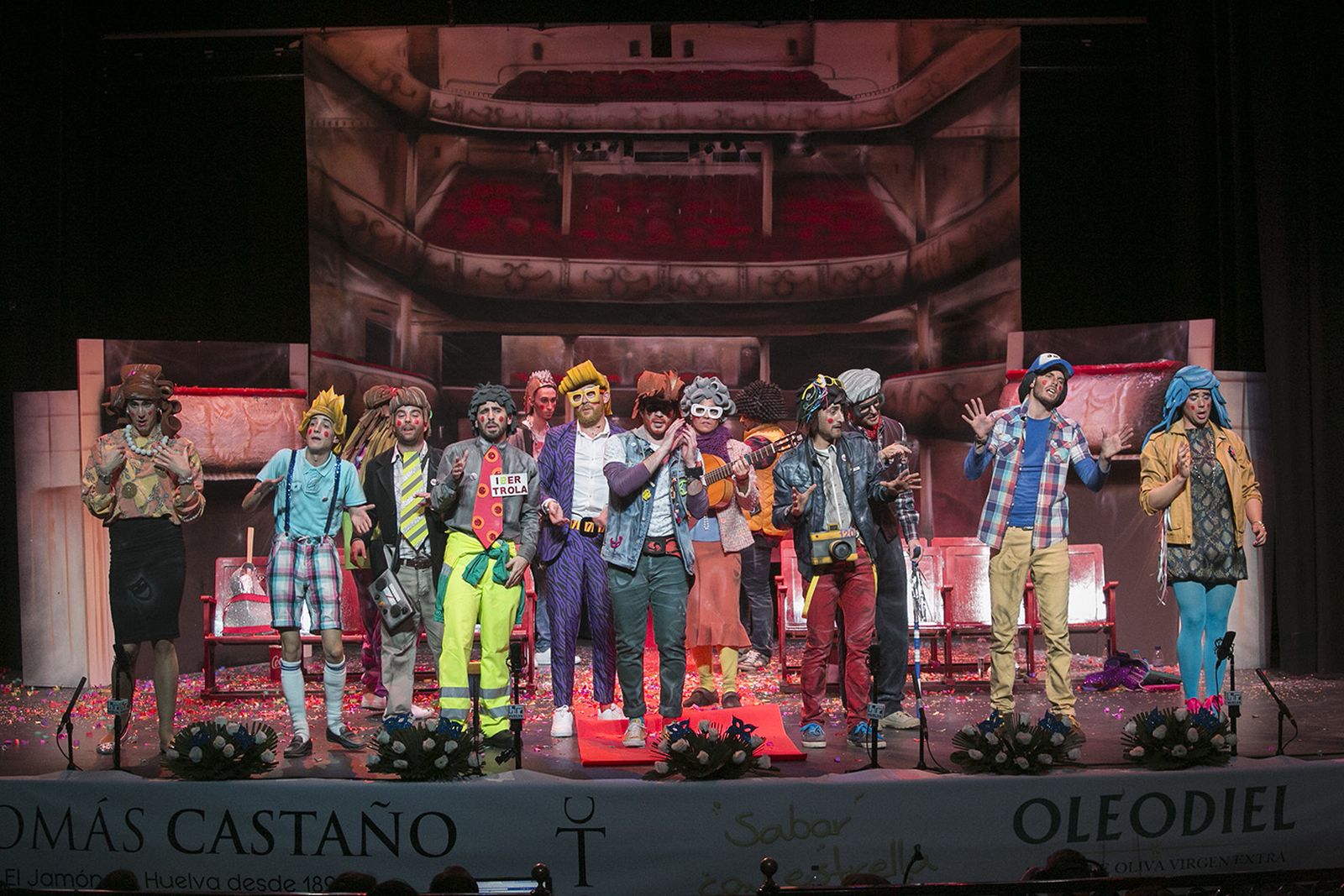 Las imágenes de la octava preliminar del Carnaval Colombino