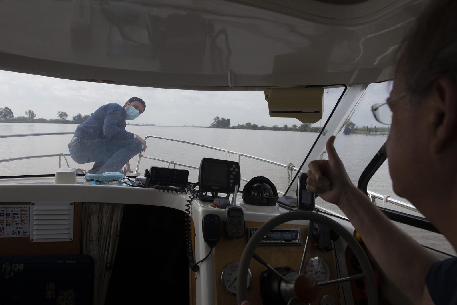 Travesía en barco por el Guadalquivir