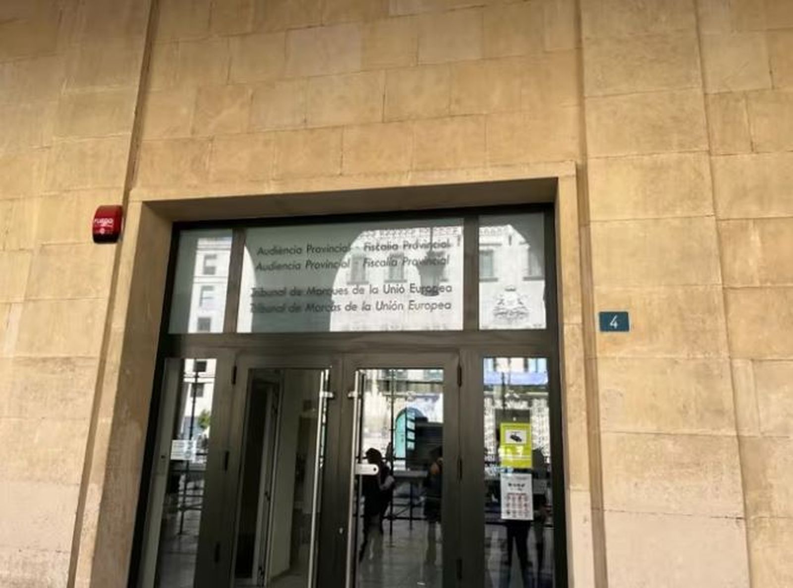 La Audiencia Provincial de Alicante, en una imagen de archivo.