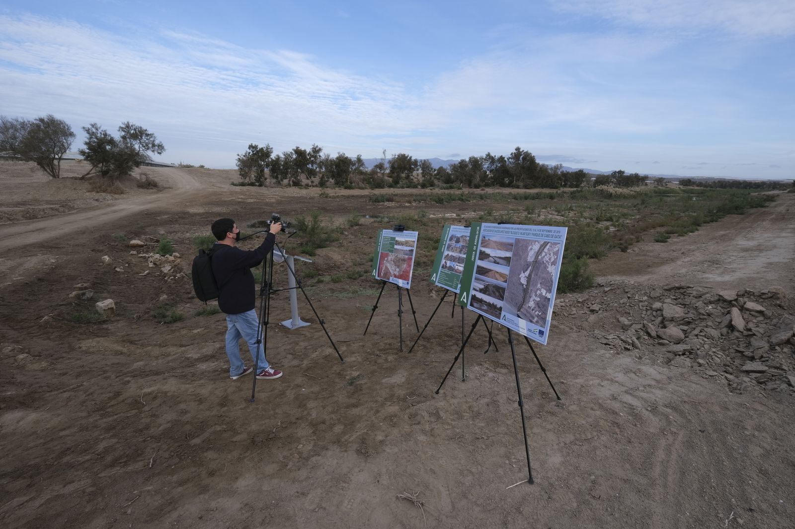 Restauración paisajística de la Rambla Morales, Cabo de Gata. Almería
