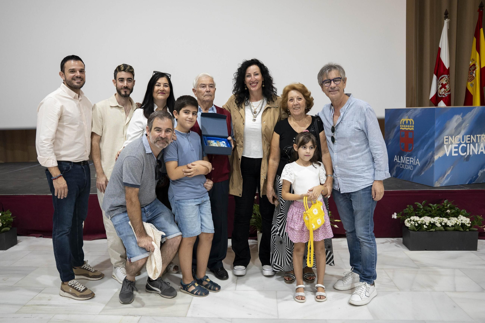 El encuentro Vecinal en el Palacio de Exposiciones y Congresos ‘Cabo de Gata – Ciudad de Almería’ de El Toyo, en imágenes
