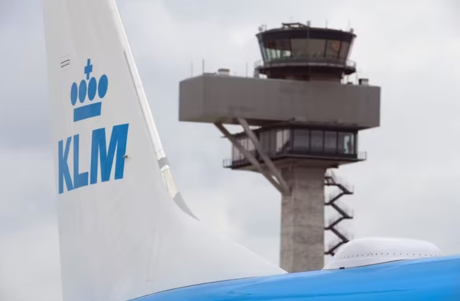 Imagen de archivo de un avión de KLM.