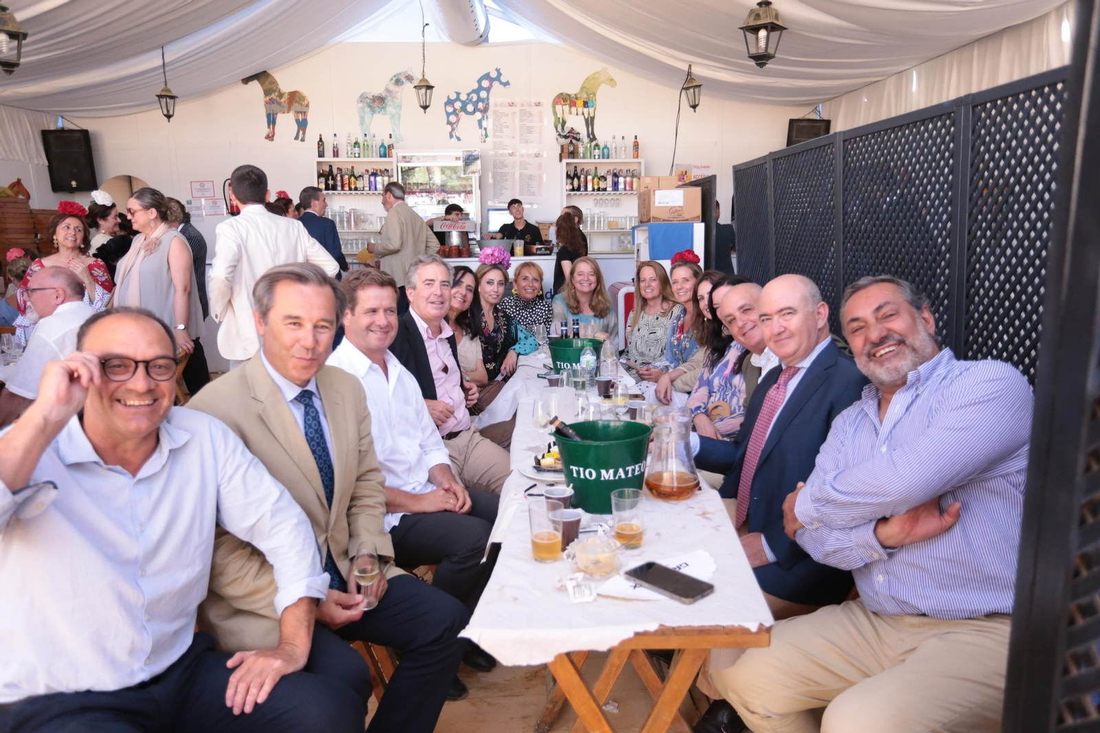 Jueves de Feria de Jerez 2023 en la caseta de Diario de Jerez