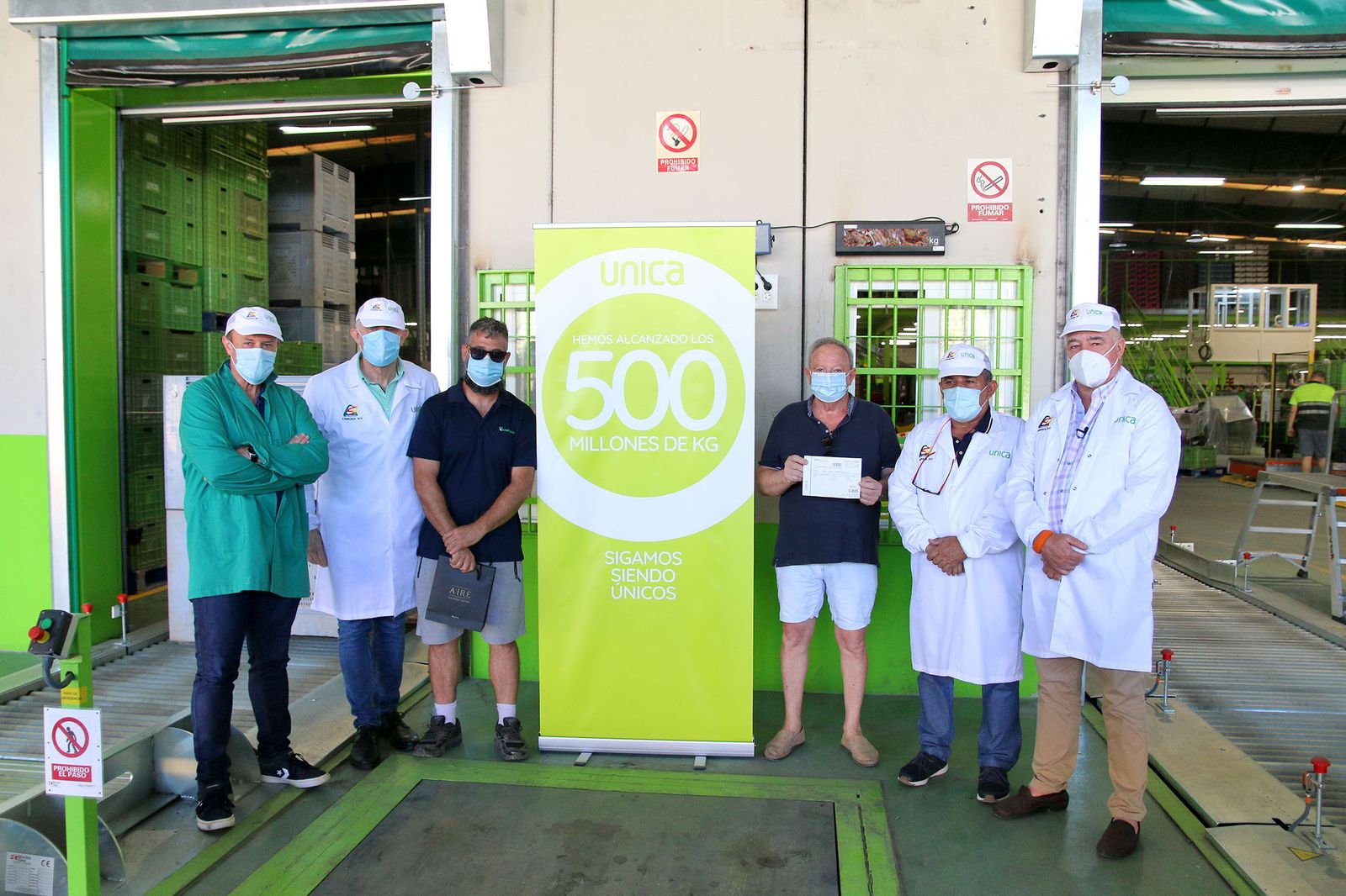 Fotogalería Unica alcanza los 500 millones de kilos