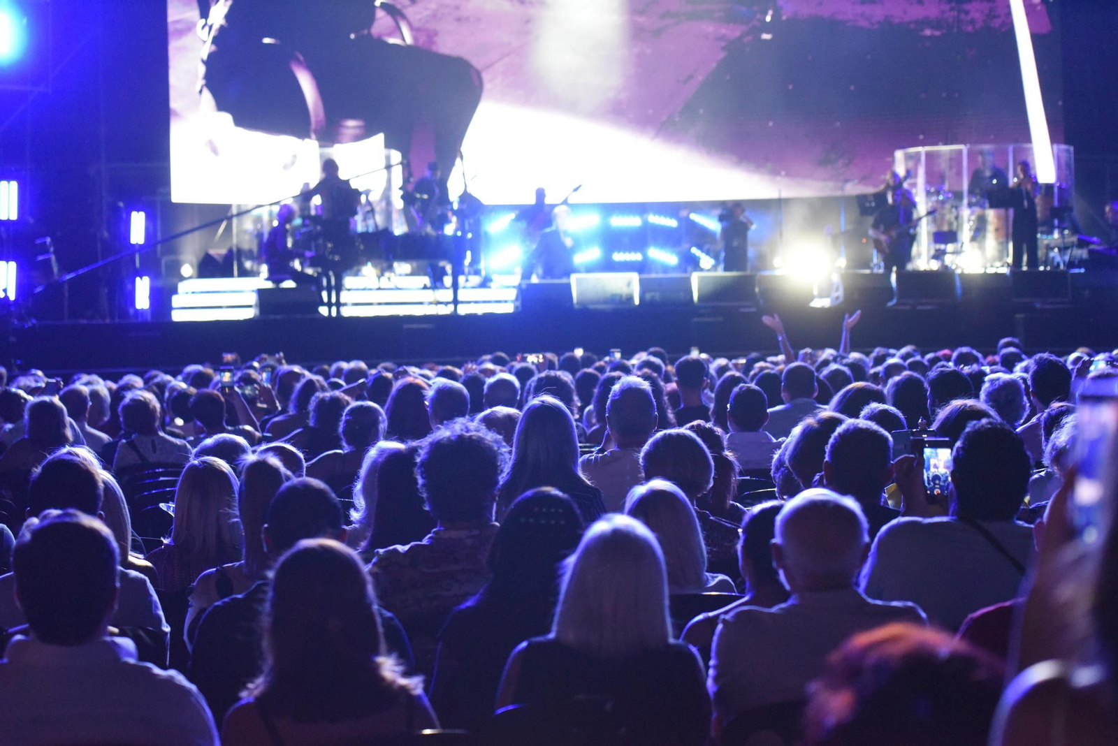 Concierto de Raphael en la plaza de toros de Córdoba