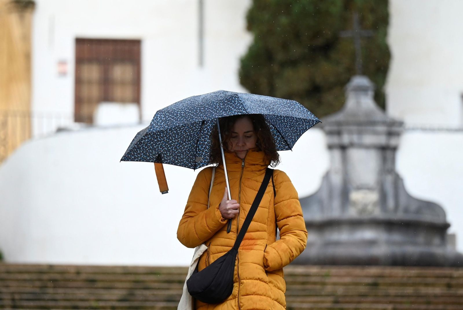 La lluvia que deja la borrasca Konrad en Córdoba, en imágenes