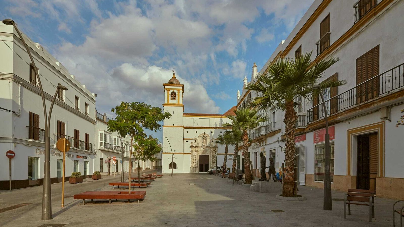 La iglesia barroca de Jesús Nazareno.