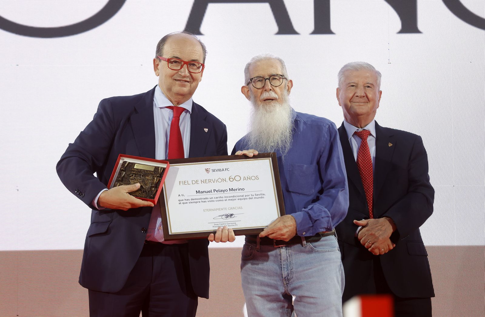 El acto 'Fieles de Nervión', en imágenes