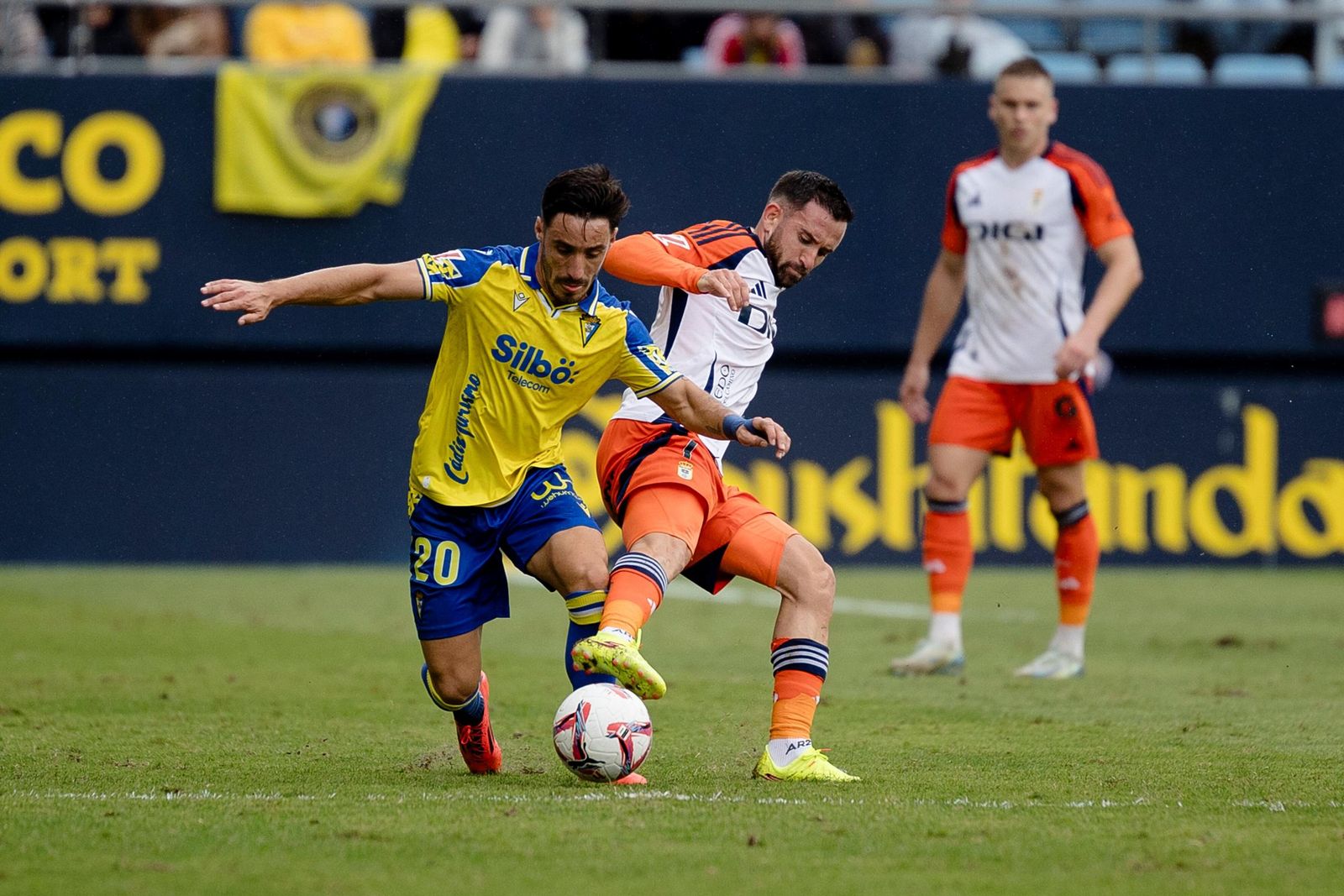 Imagen del Cádiz-Oviedo, de la primera vuelta.