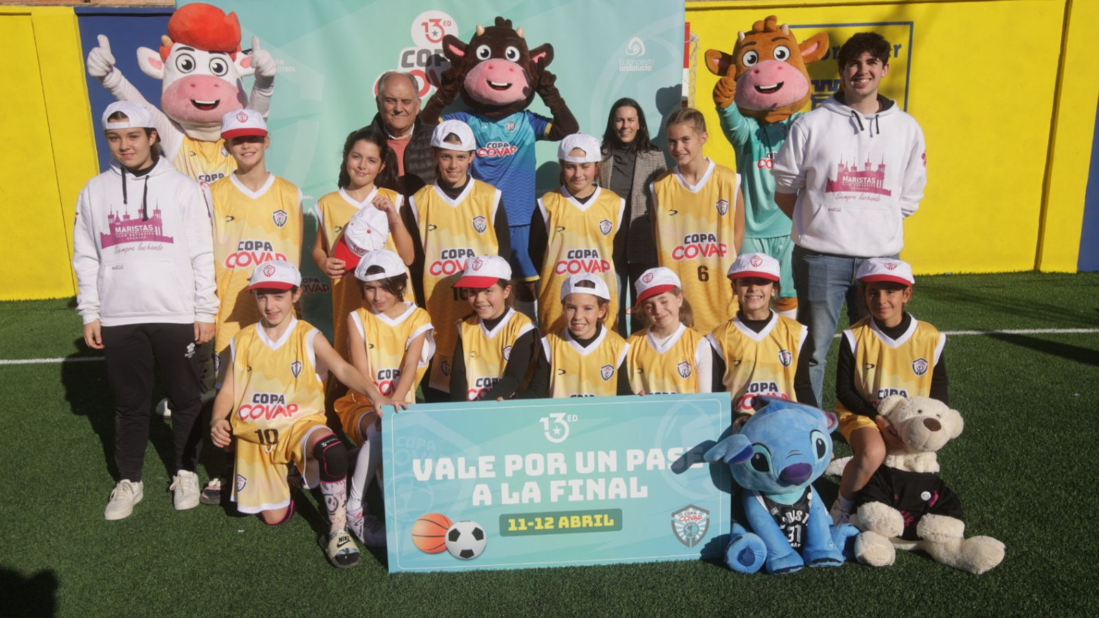 Maristas, campeones en la categoría de baloncesto femenino de la 13ª Copa COVAP en Huétor Tájar