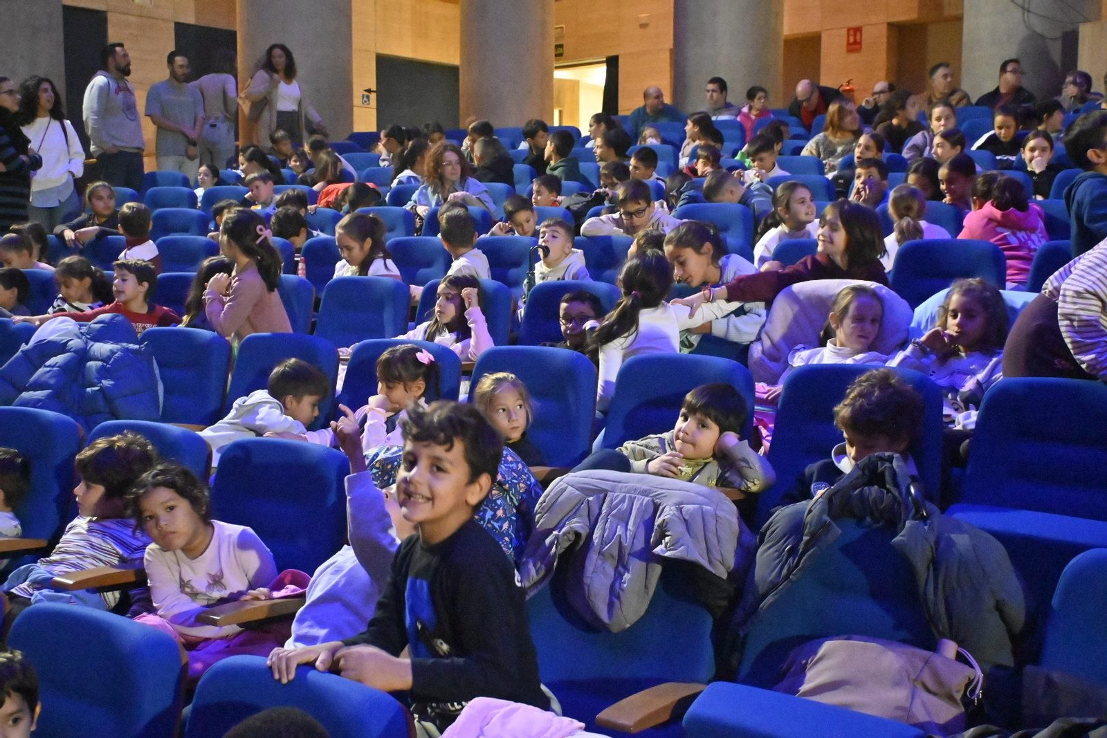 Imágenes de la Sección Primera Pantalla (infantil y juvenil) del Cine Iberoamericano