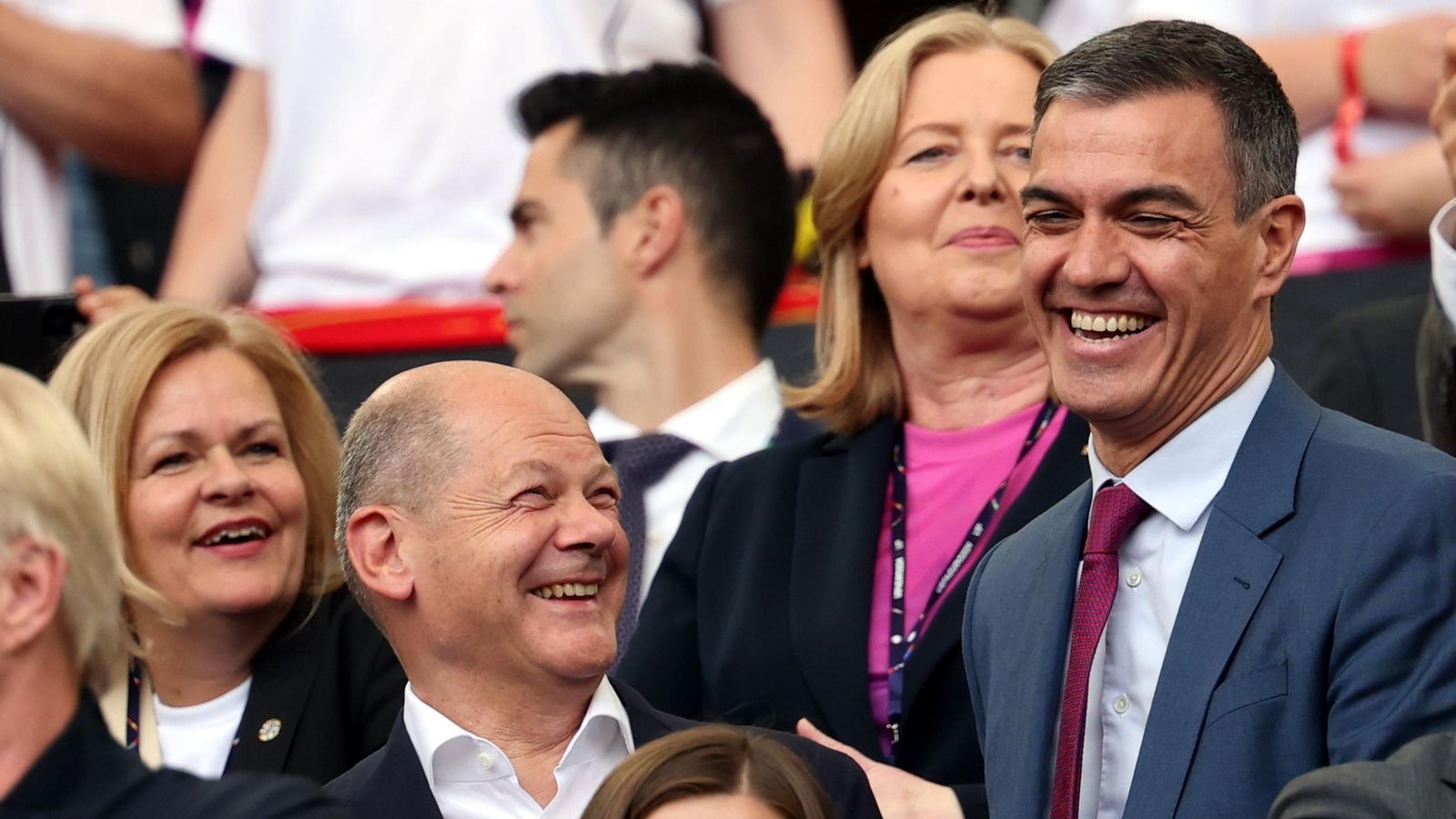 Las mejores fotos del España - Alemania