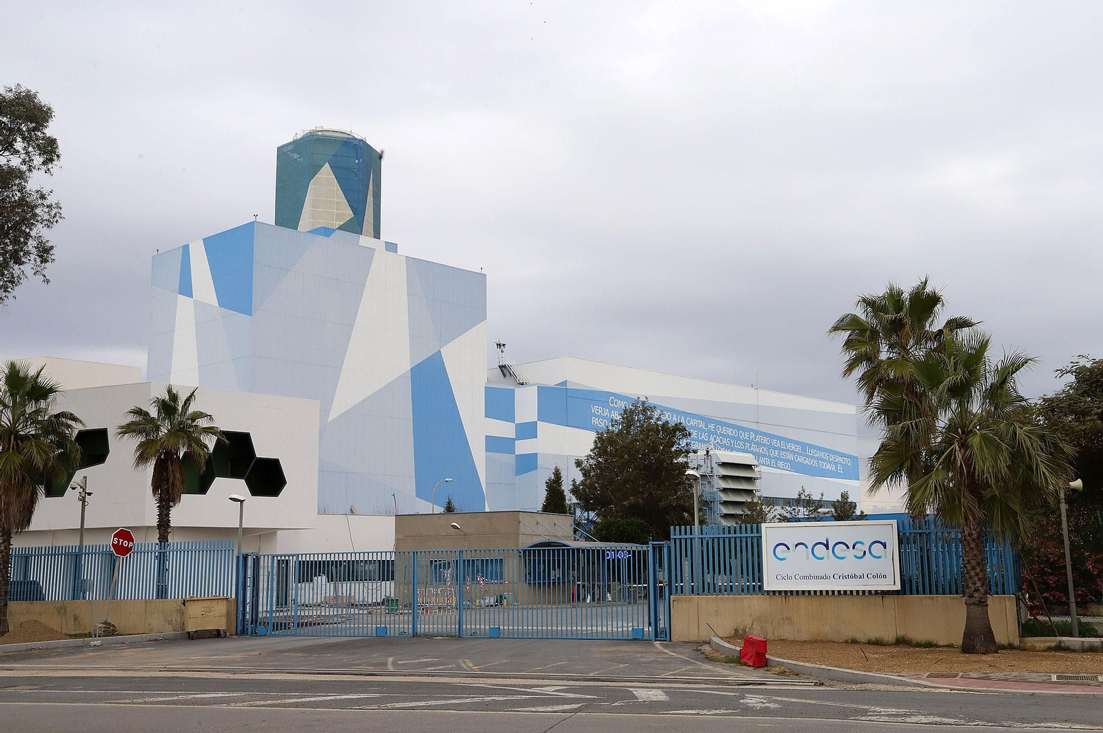 Instalaciones de Endesa en Huelva.