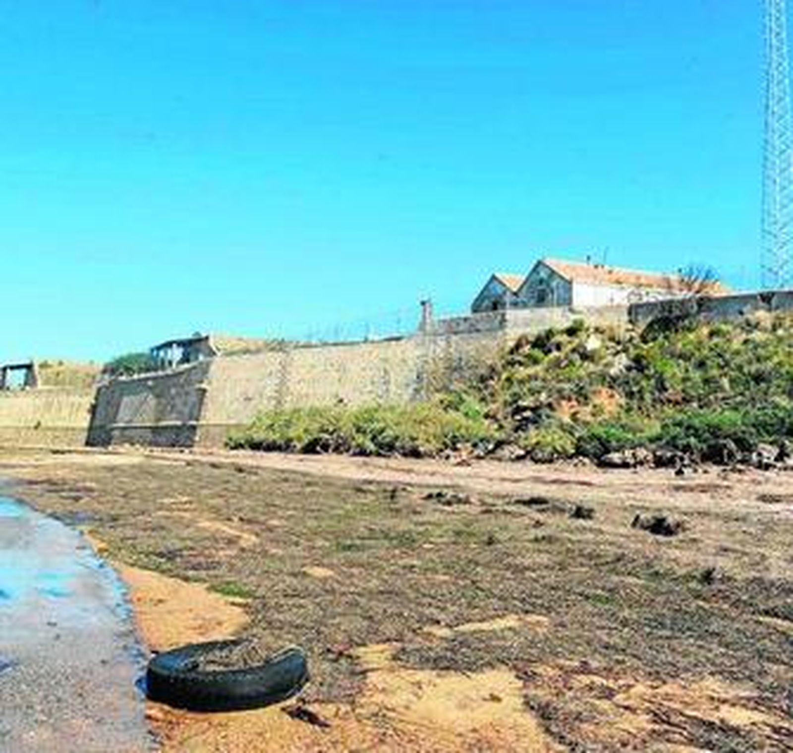 Zona de Punta Cantera, en los polvorines de Fadricas.
