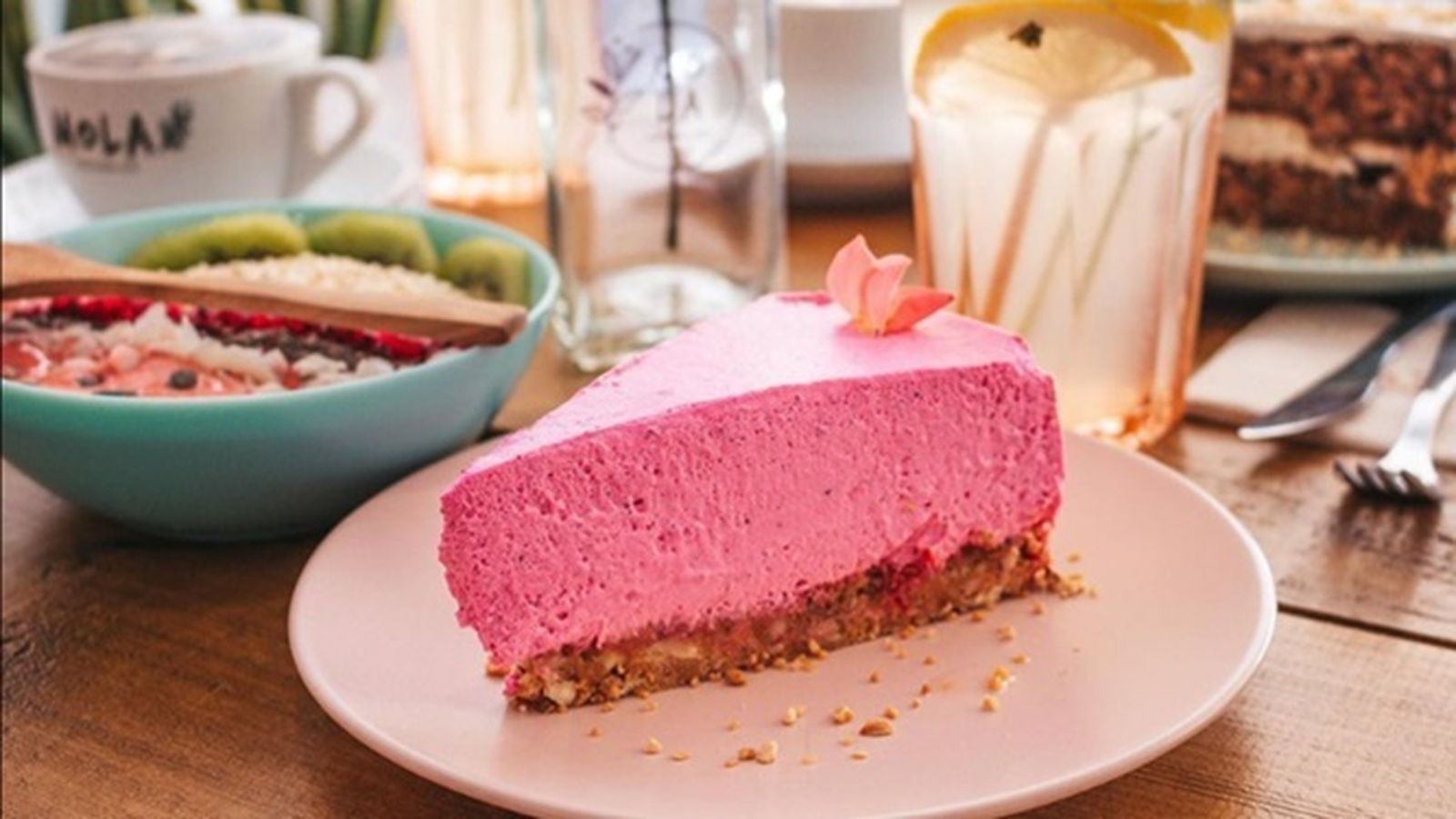 Una las ricas propuestas de la cafetería Mola