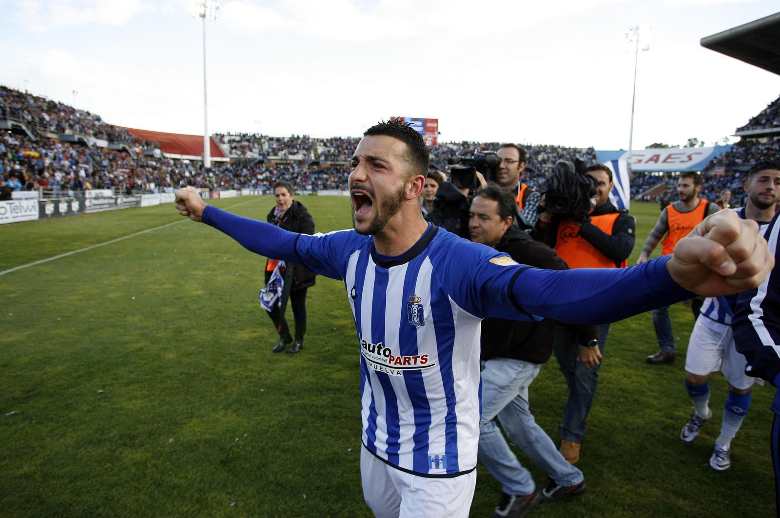 Recreativo de Huelva-Recreativo Granada: las imágenes del 'último partido de la historia' del Decano