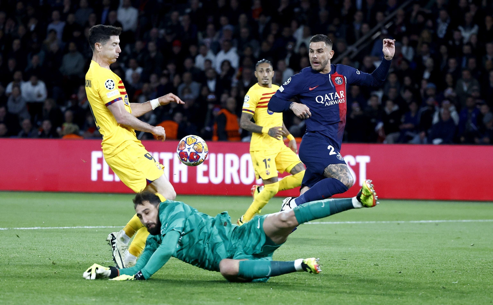 Las mejores fotos del PSG - Barcelona