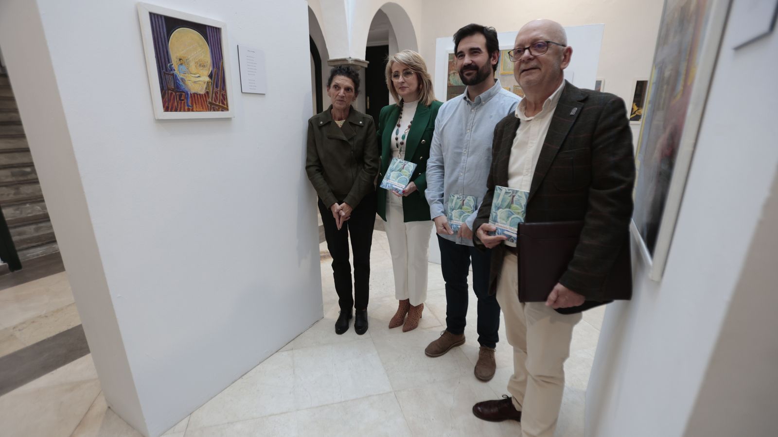 Inauguración de la exposición "Pasen y Lean" y presentación del libro Hominis Oblitus de Enrique Martínez