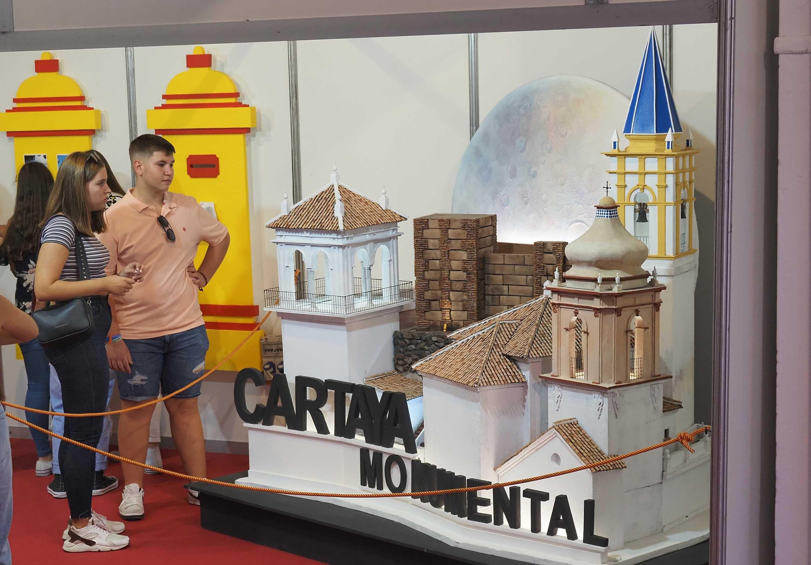 Imágenes del inicio de la Feria de Octubre en Cartaya