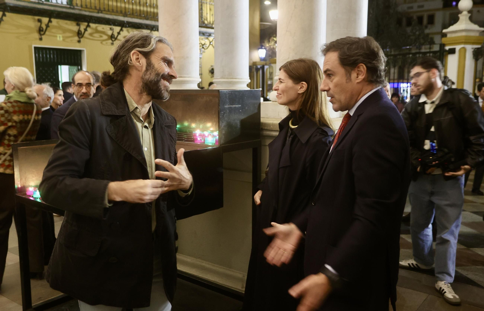 Presentación del cartel de la Macarena de Luis Gordillo