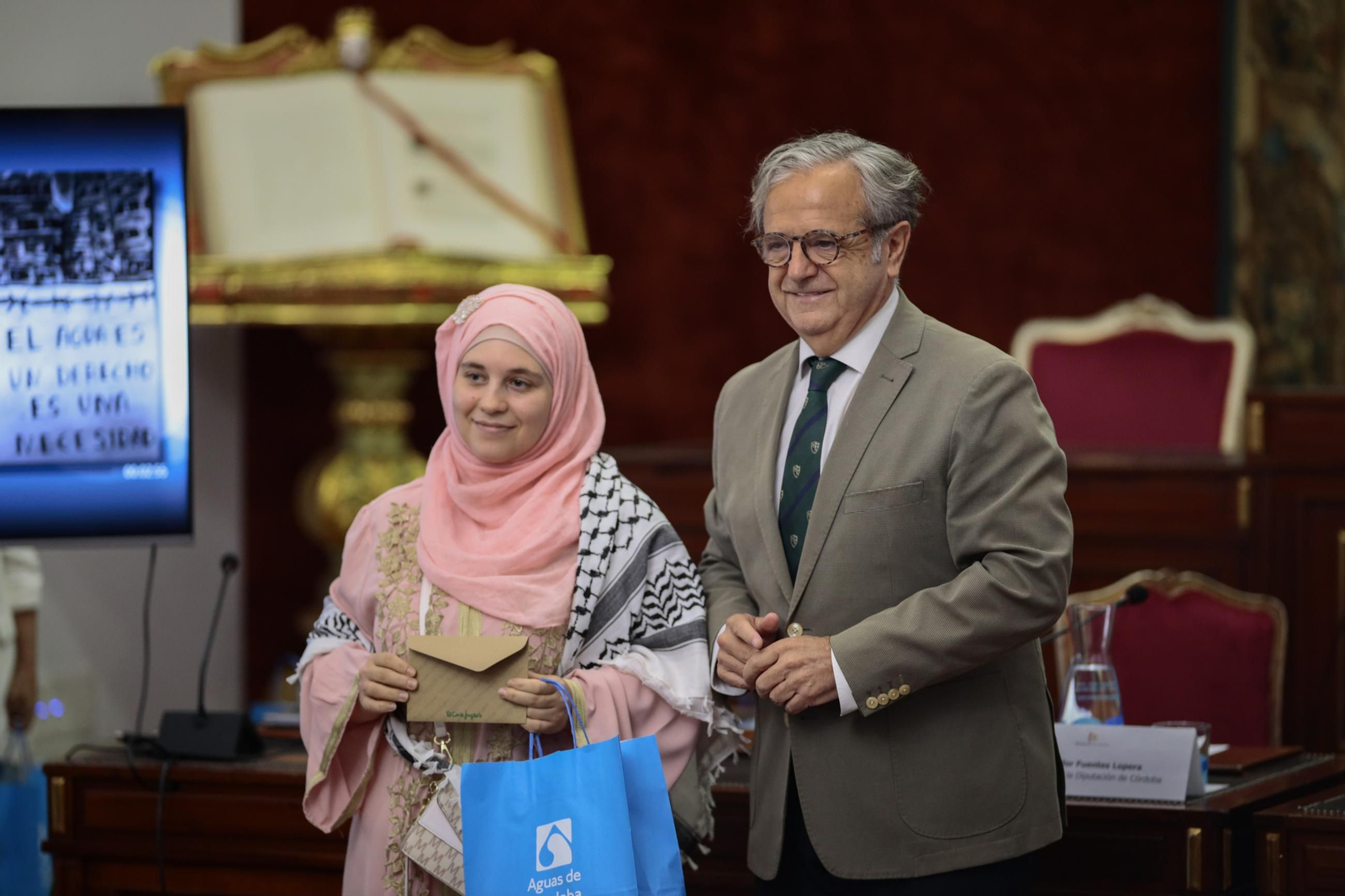Las mejores imágenes de la entrega de premios del II Certamen de Dibujos en conmemoración del Día Mundial del Agua