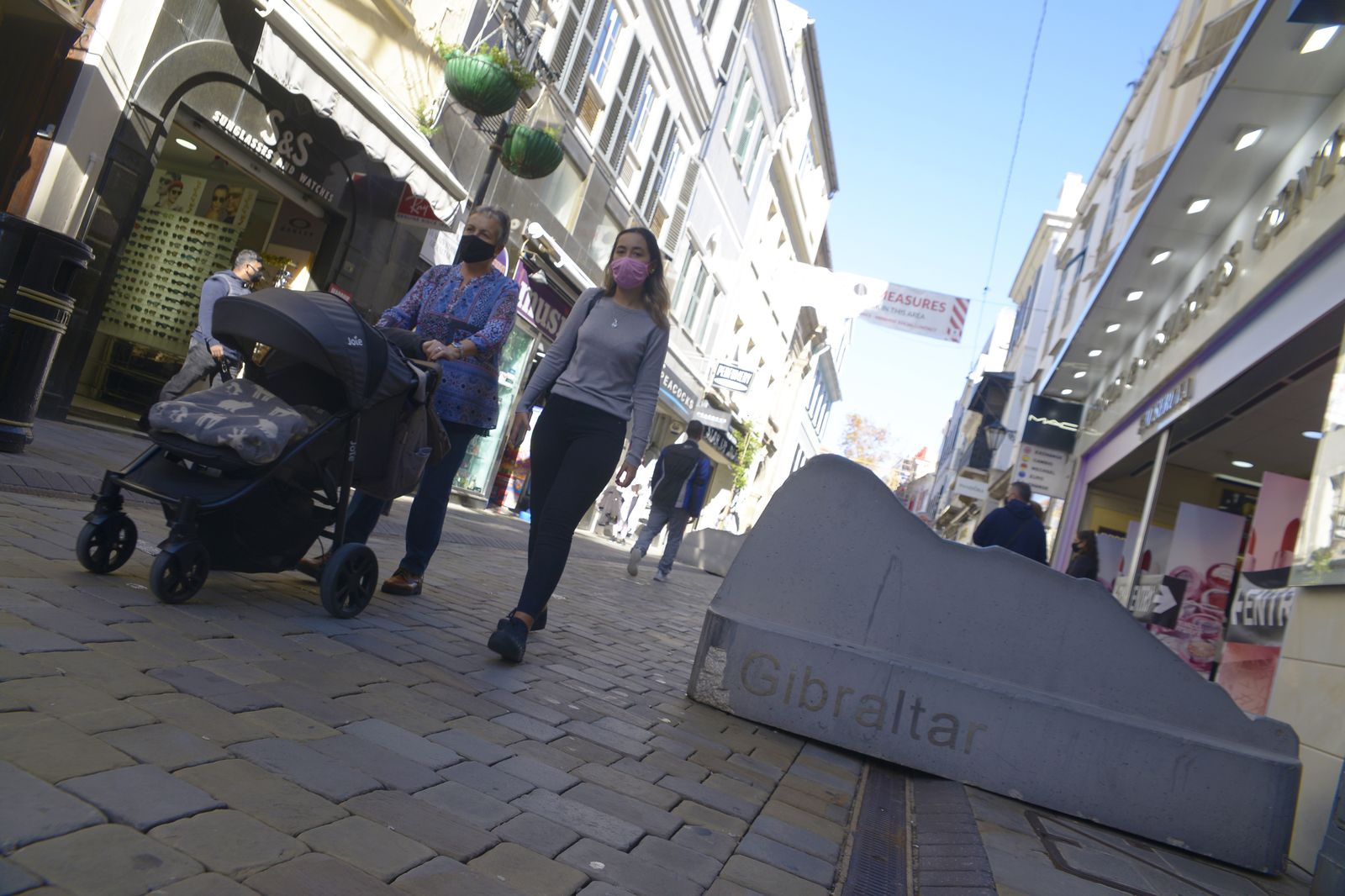 Fotos de Gibraltar en los días previos a la Navidad y el Brexit