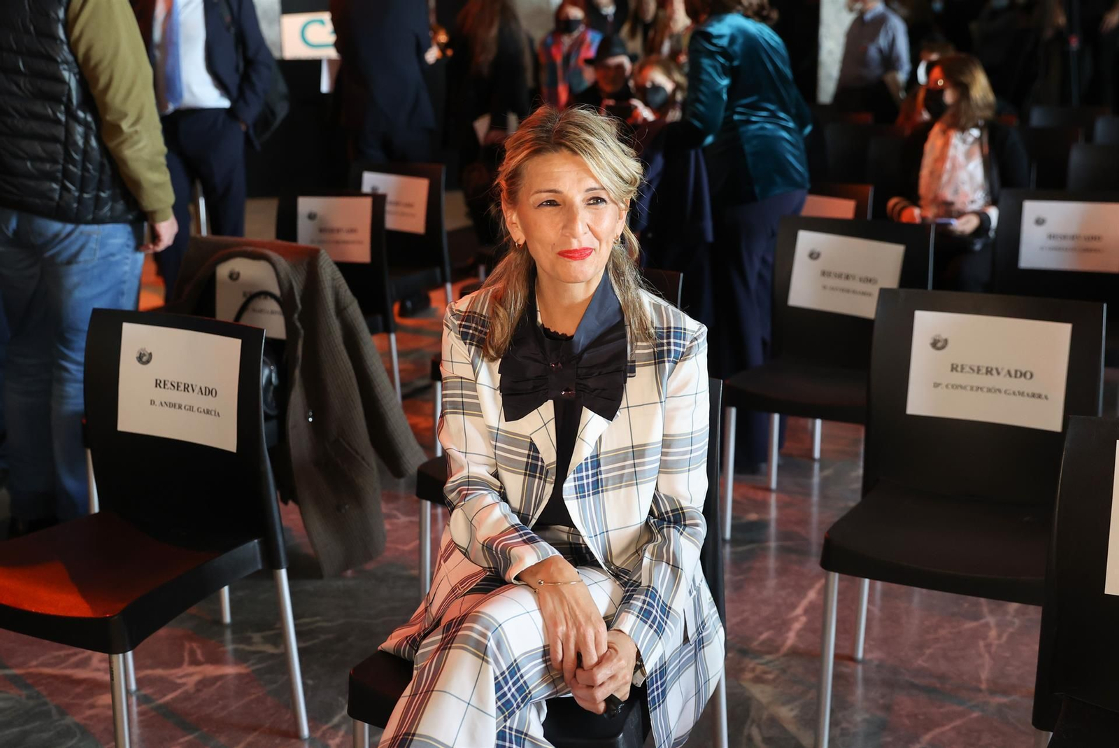 La vicepresidenta segunda del Gobierno y ministra de Trabajo, Yolanda Díaz.