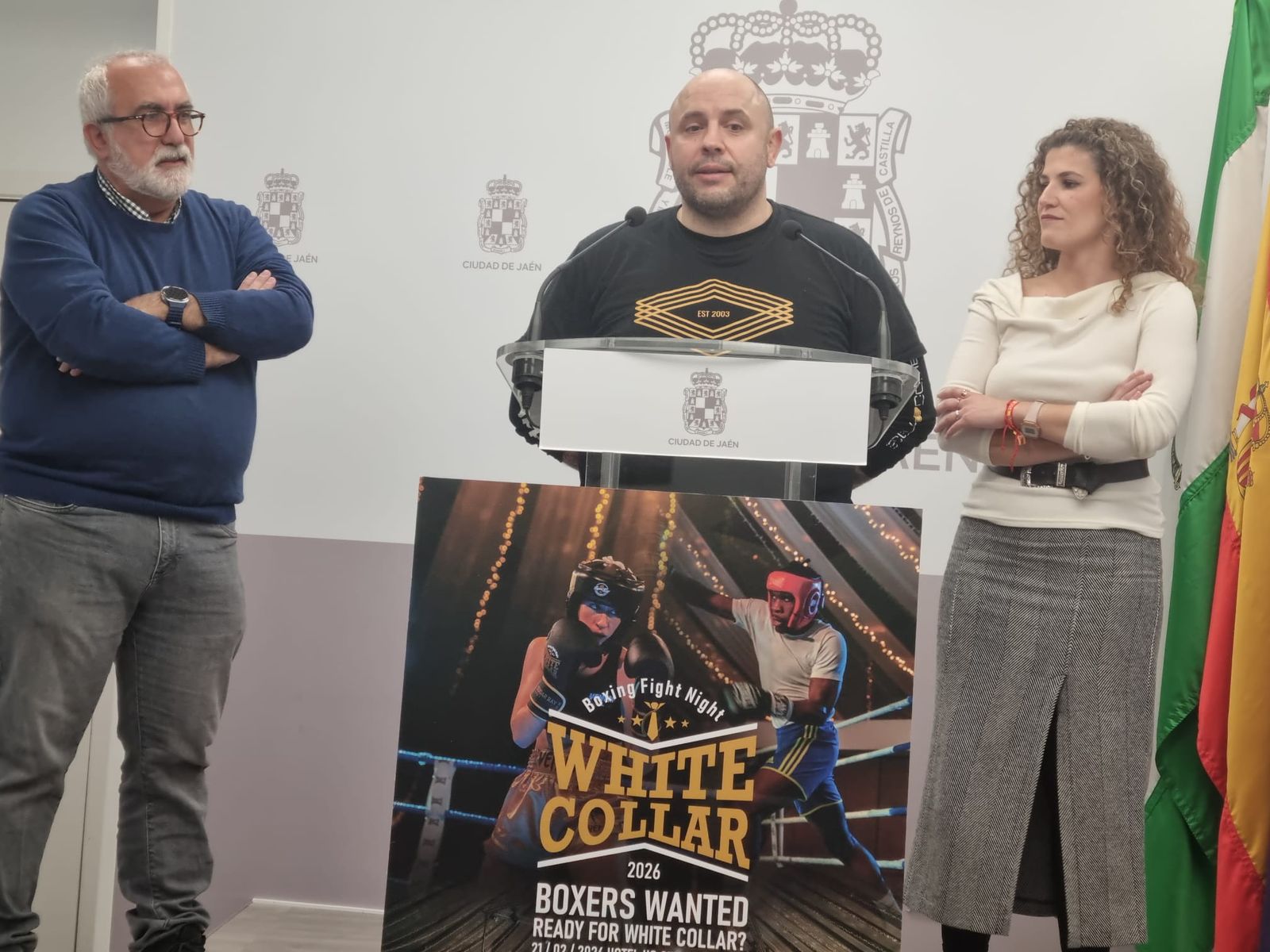 Raúl Buendía, en su intervención en la presentación.