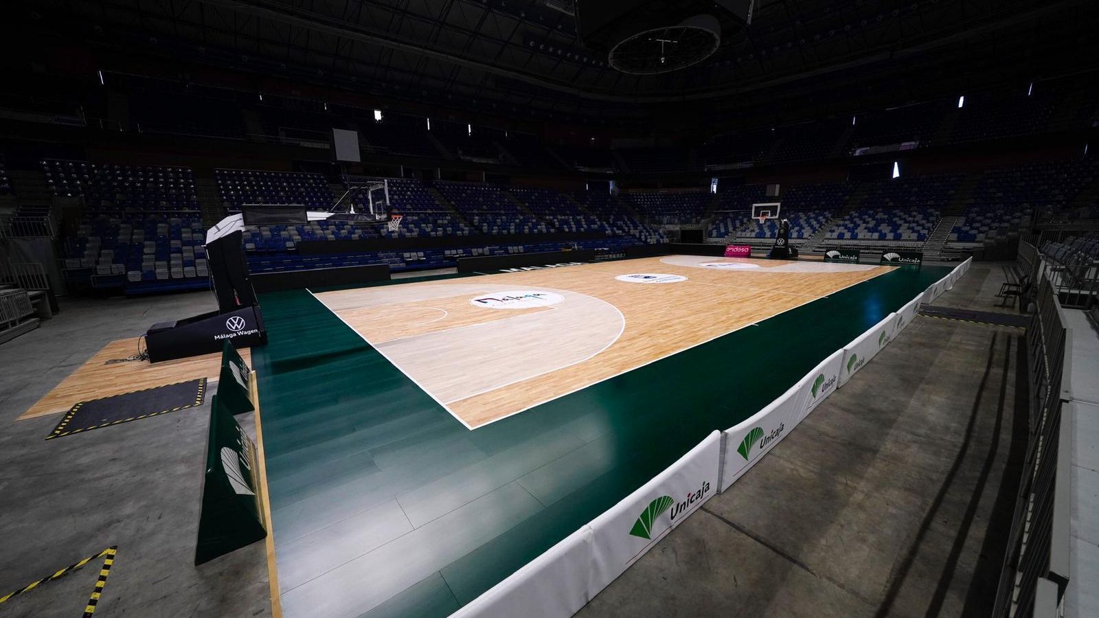 Vista del nuevo parqué del Carpena