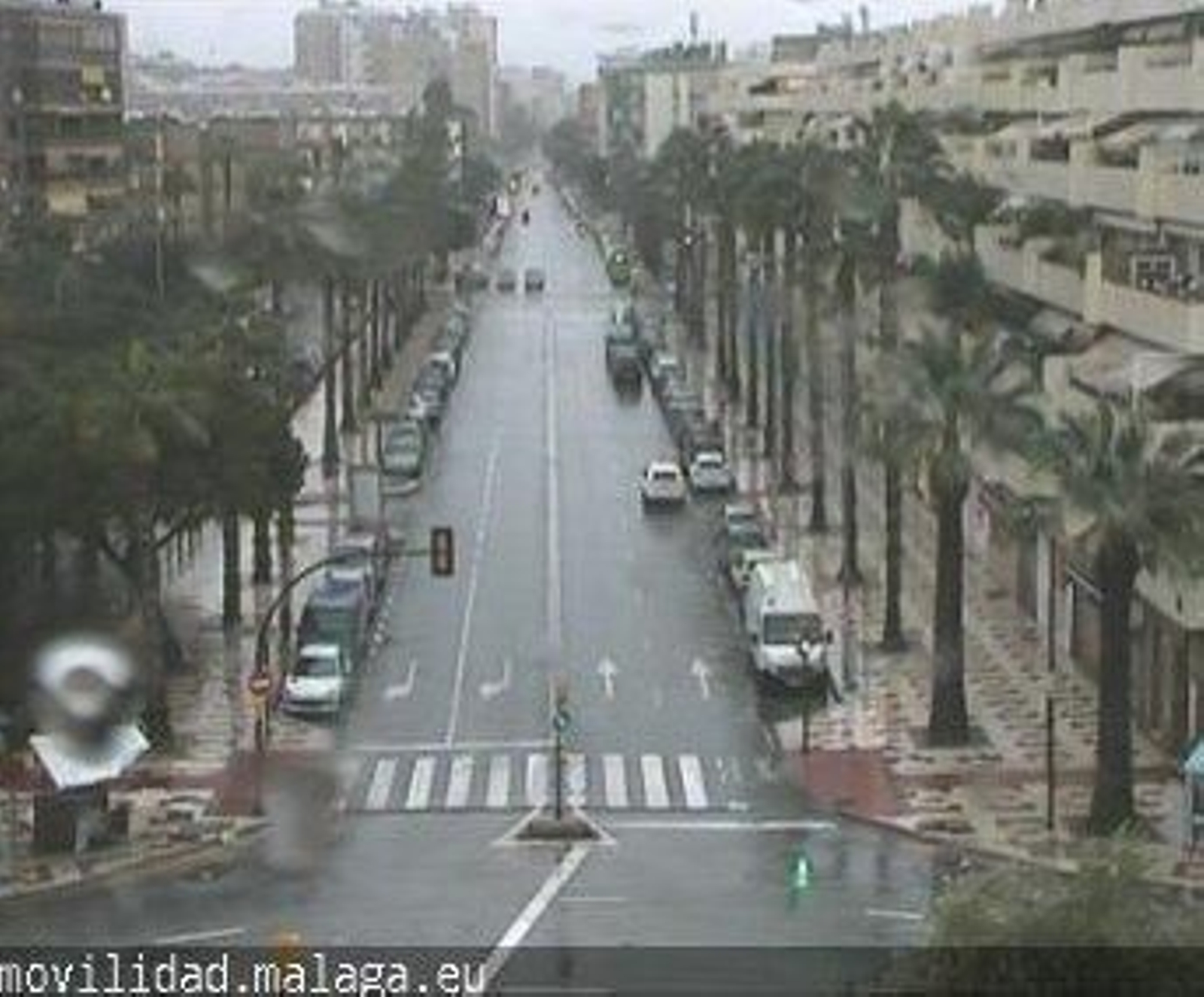 Imágenes de las fuertes lluvias en la provincia