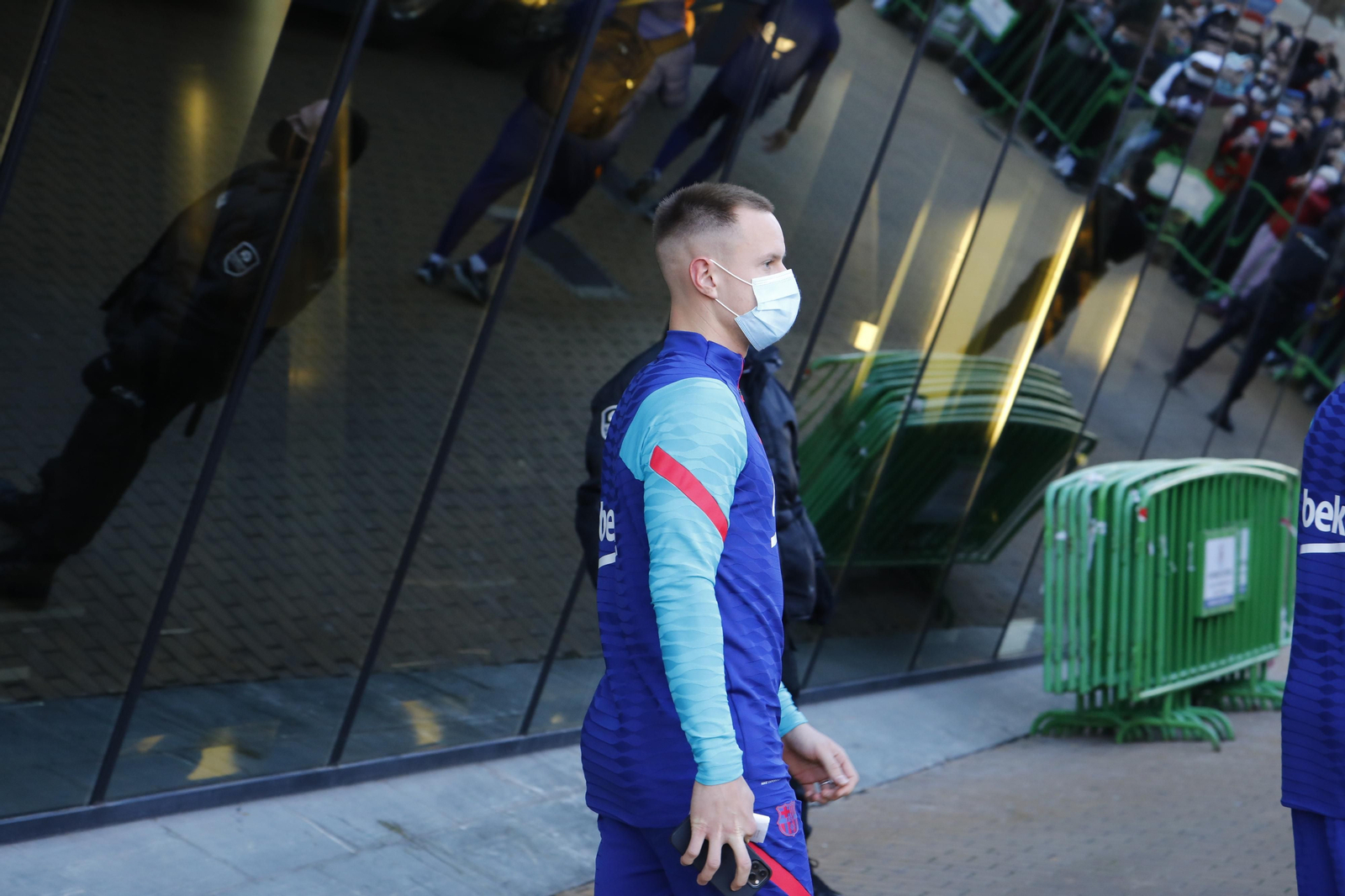 El Barça ya prepara la Supercopa en Córdoba, en imágenes