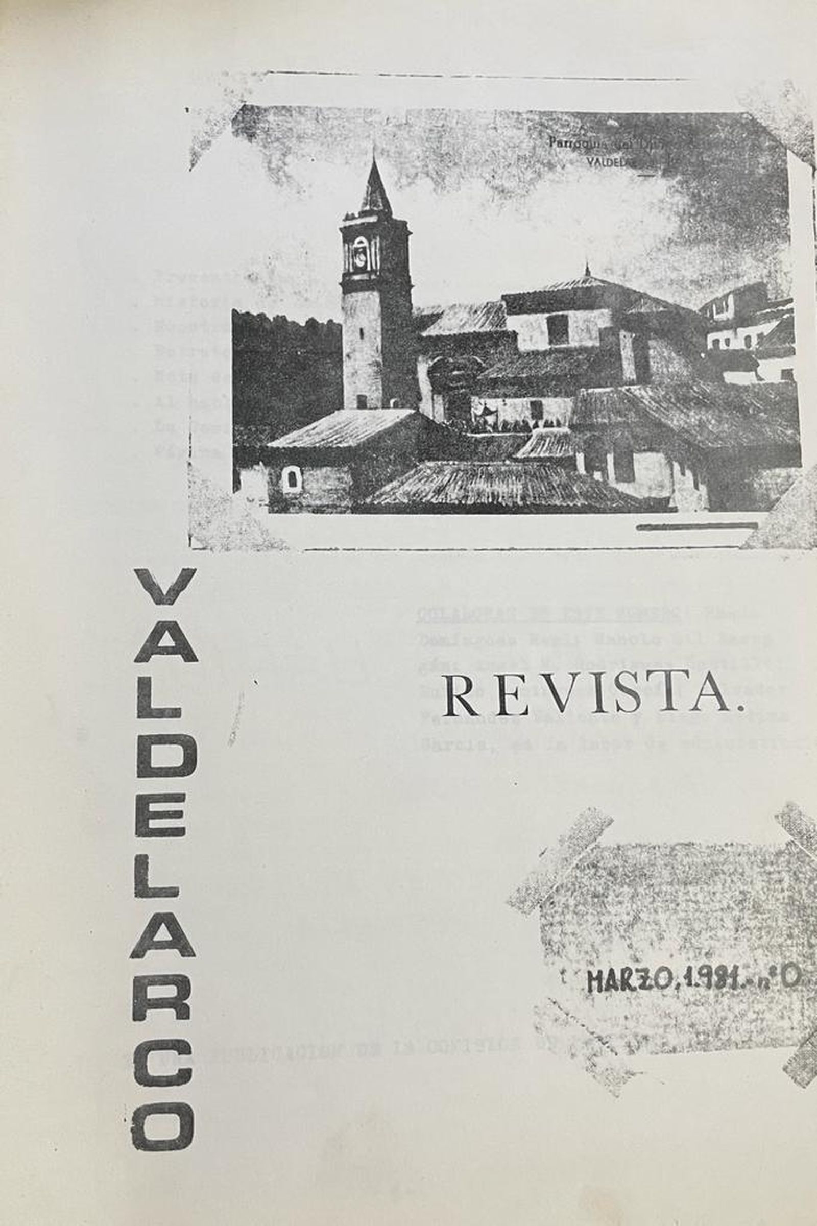 Revista 'Valdelarco' digitalizada