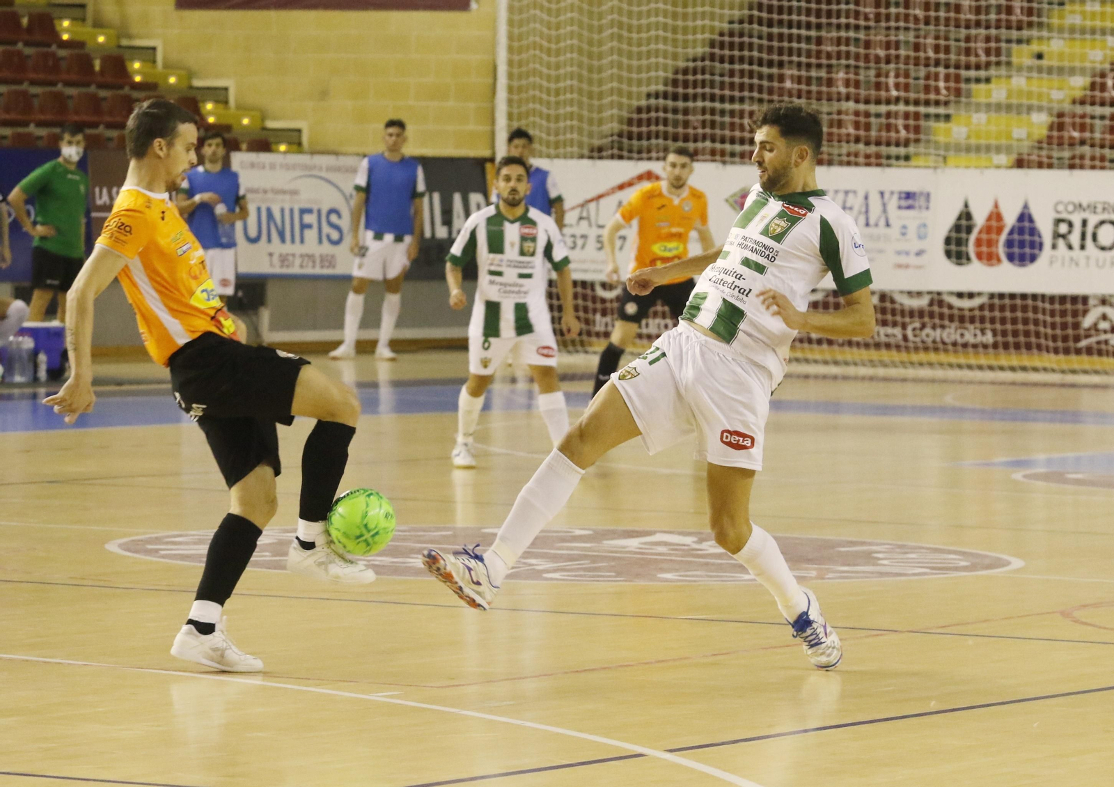 La derrota del Córdoba Futsal ante el Ribera Navarra, en imágenes