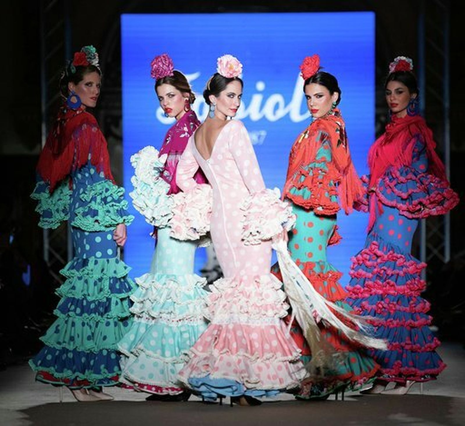 Trajes de Flamenca de la diseñadora Fabiola García-Liñan
