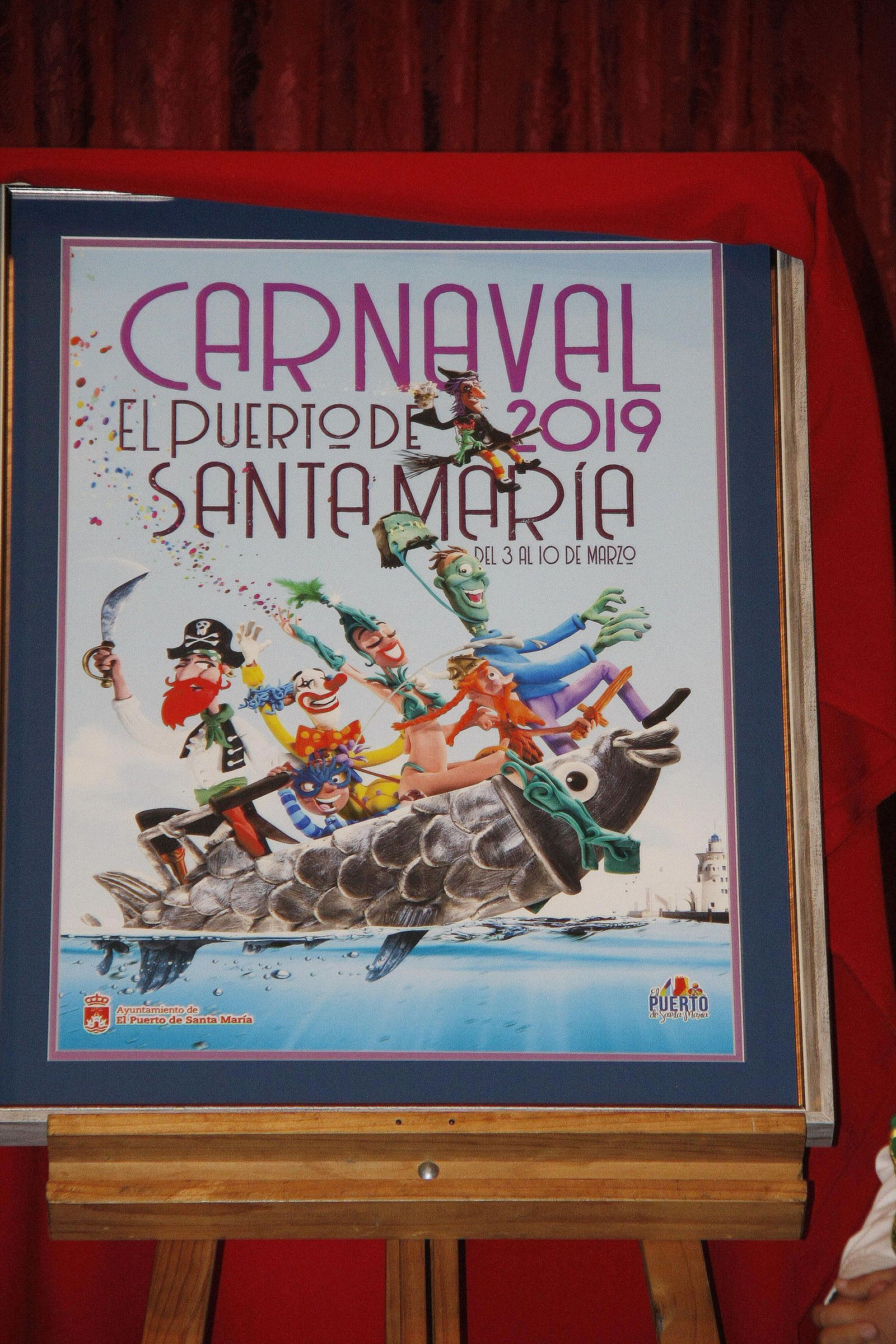 El cartel es obra de Cristóbal Aguiló Domínguez.