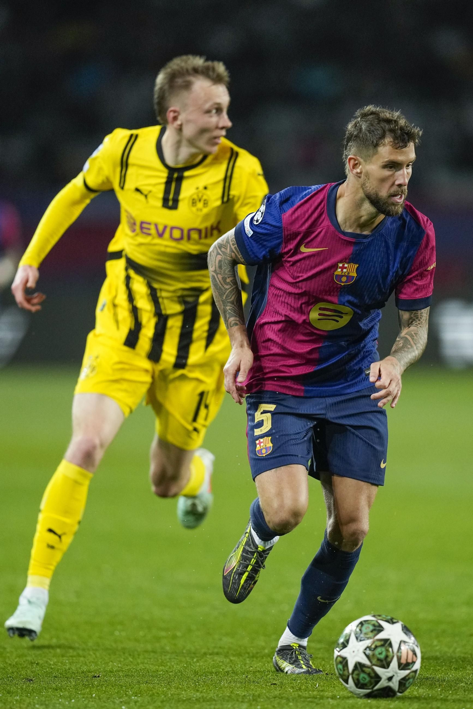 Las mejores fotos del Barcelona - Borussia Dortmund
