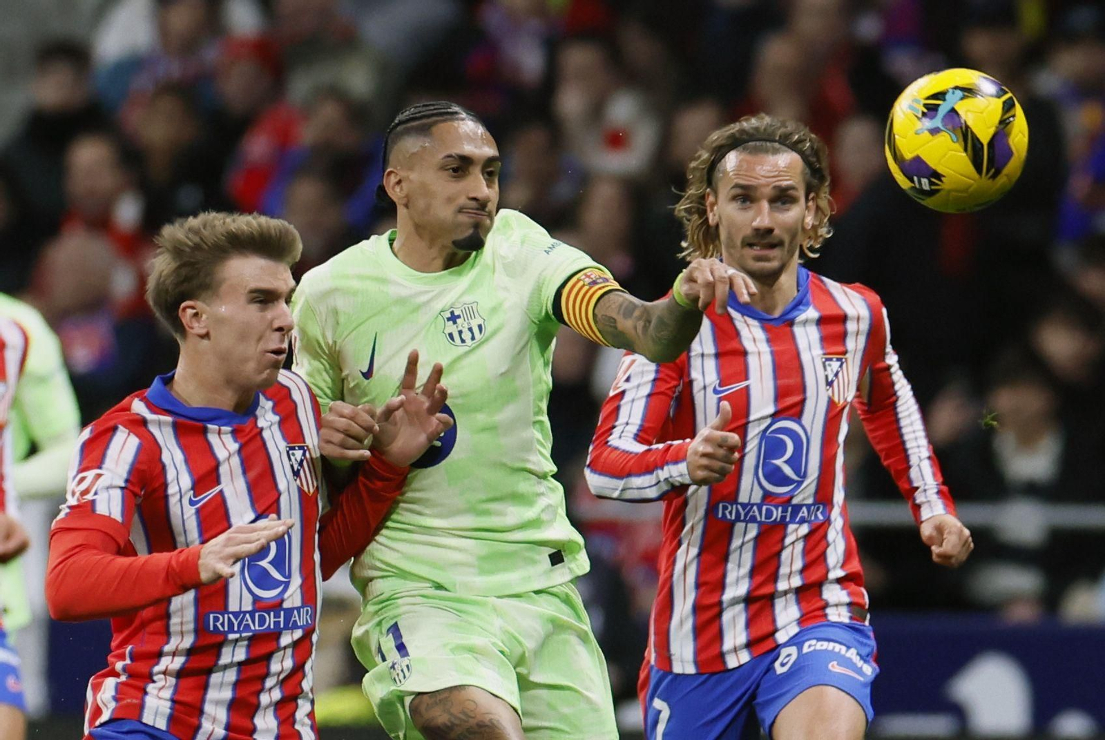 Las fotos de la remontada en el Atlético - Barcelona