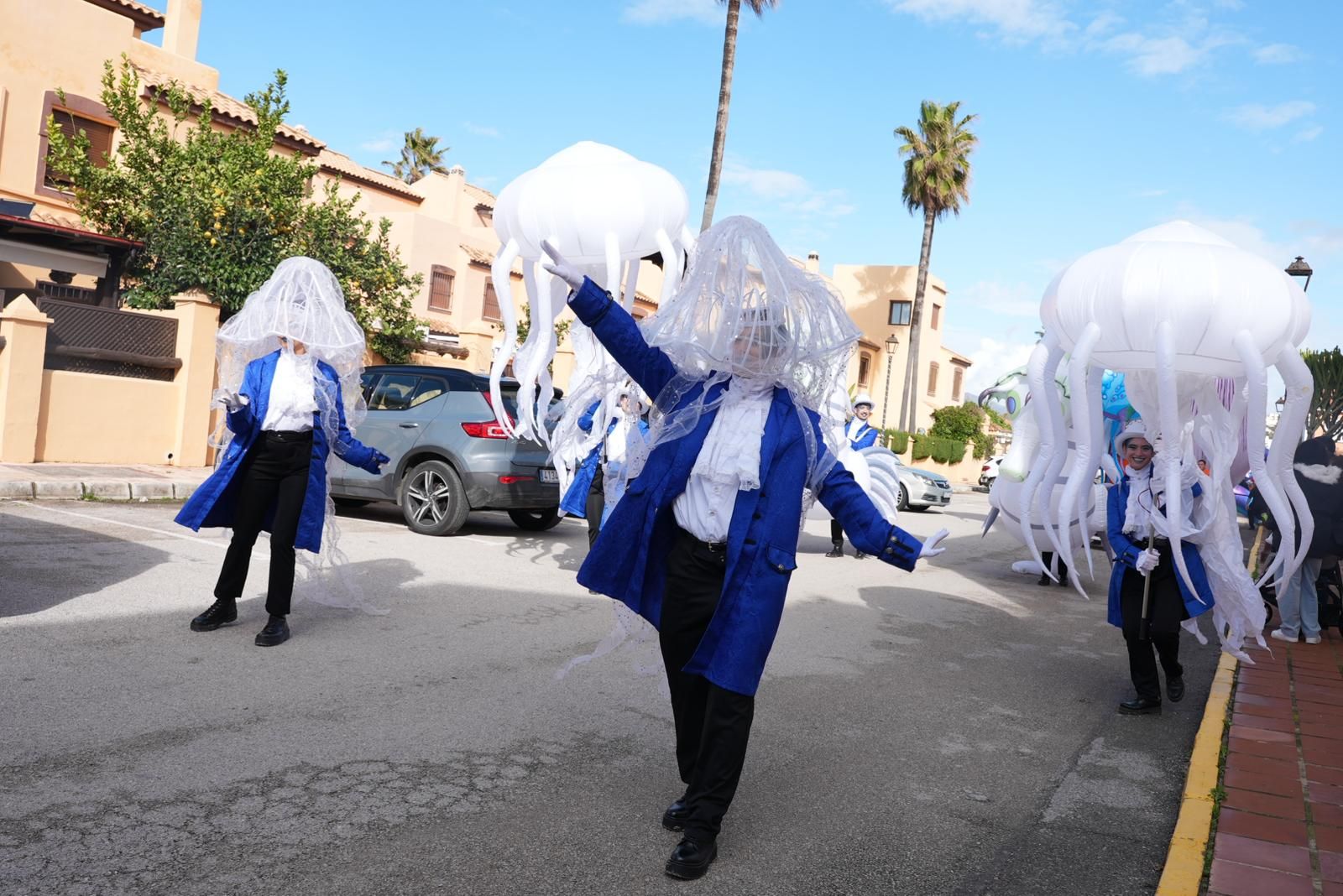 Los Reyes Magos desembarcan en Casares Costa
