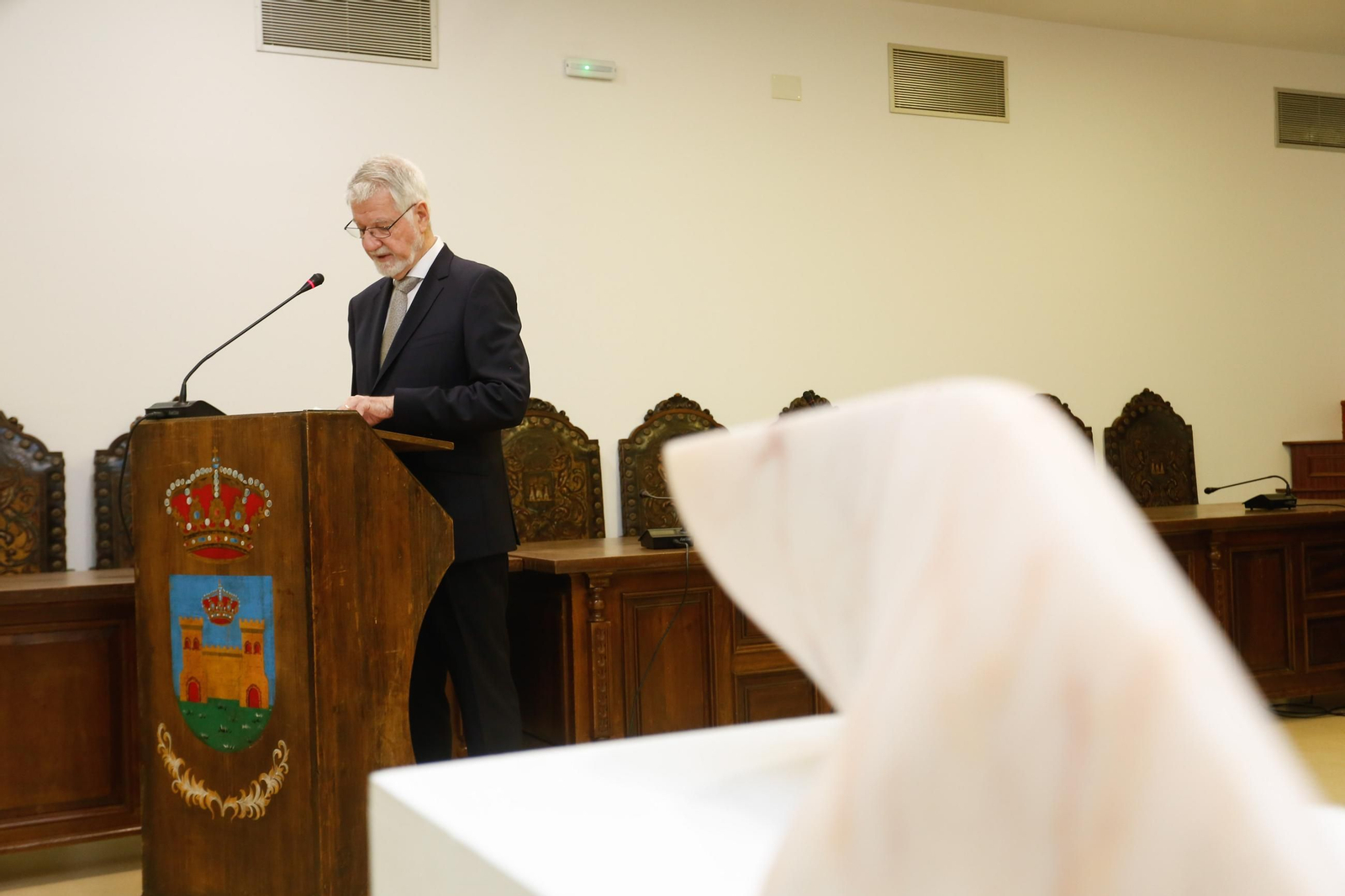 Fotos: Sylvain Marc toma posesión como académico de número en la Real Academia Provincial de Bellas Artes de Cádiz
