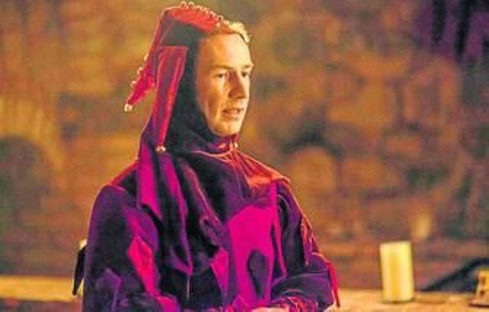 Napoleón Ryan es el bufón Erwin en el cortometraje del israelí Yair Shvartz 'Life is no joke'.