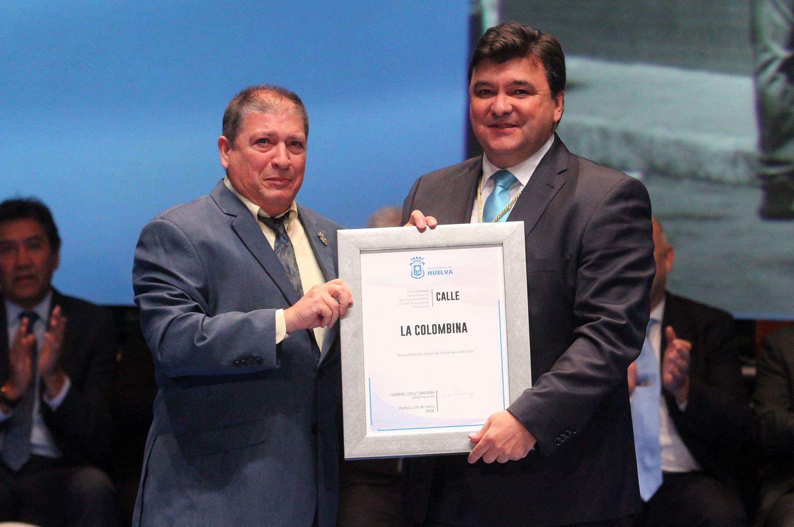 Imágenes de la entrega de las Medallas de Huelva 2018.