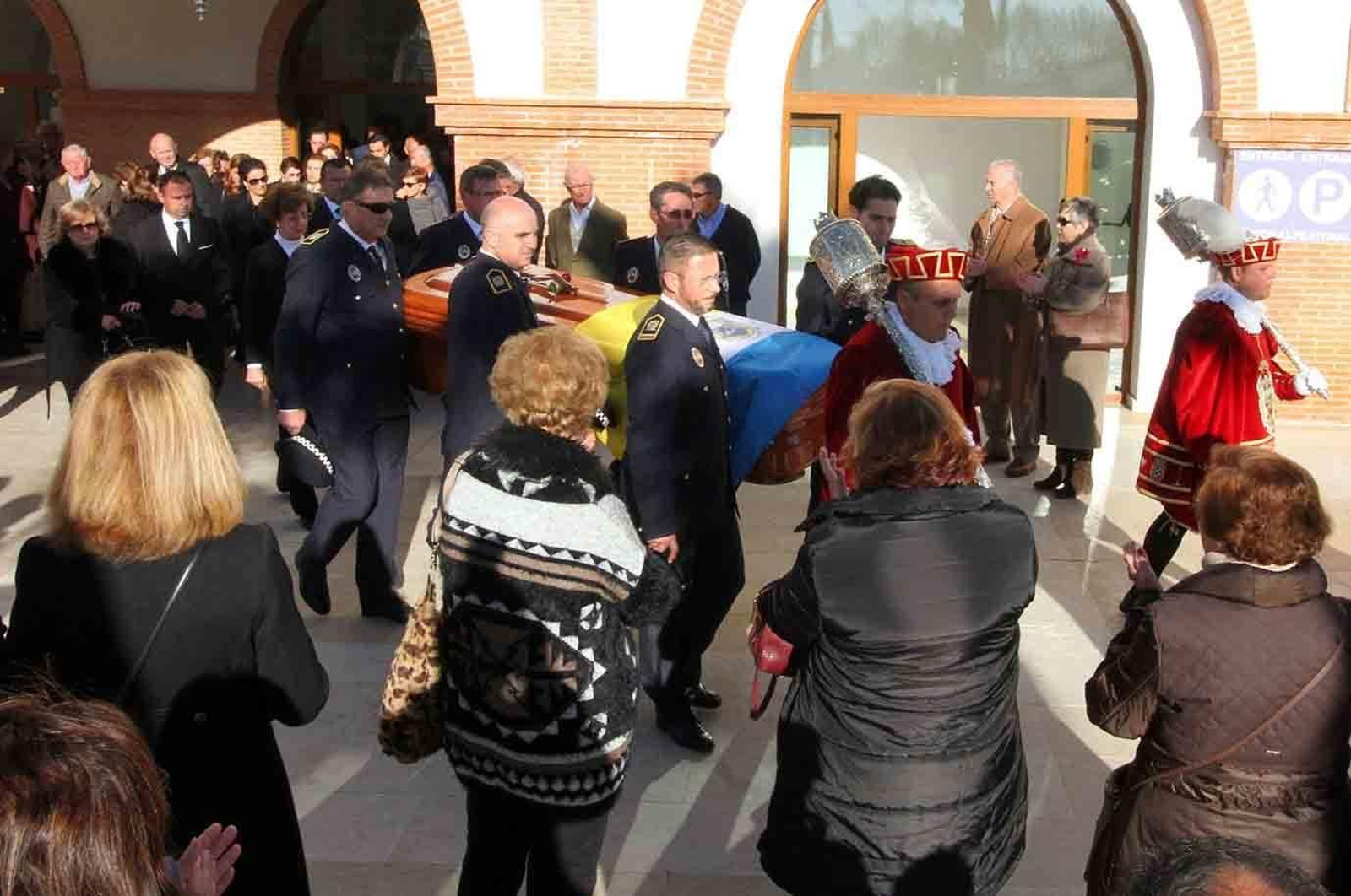 Imágenes del funeral de Pilar Pulgar