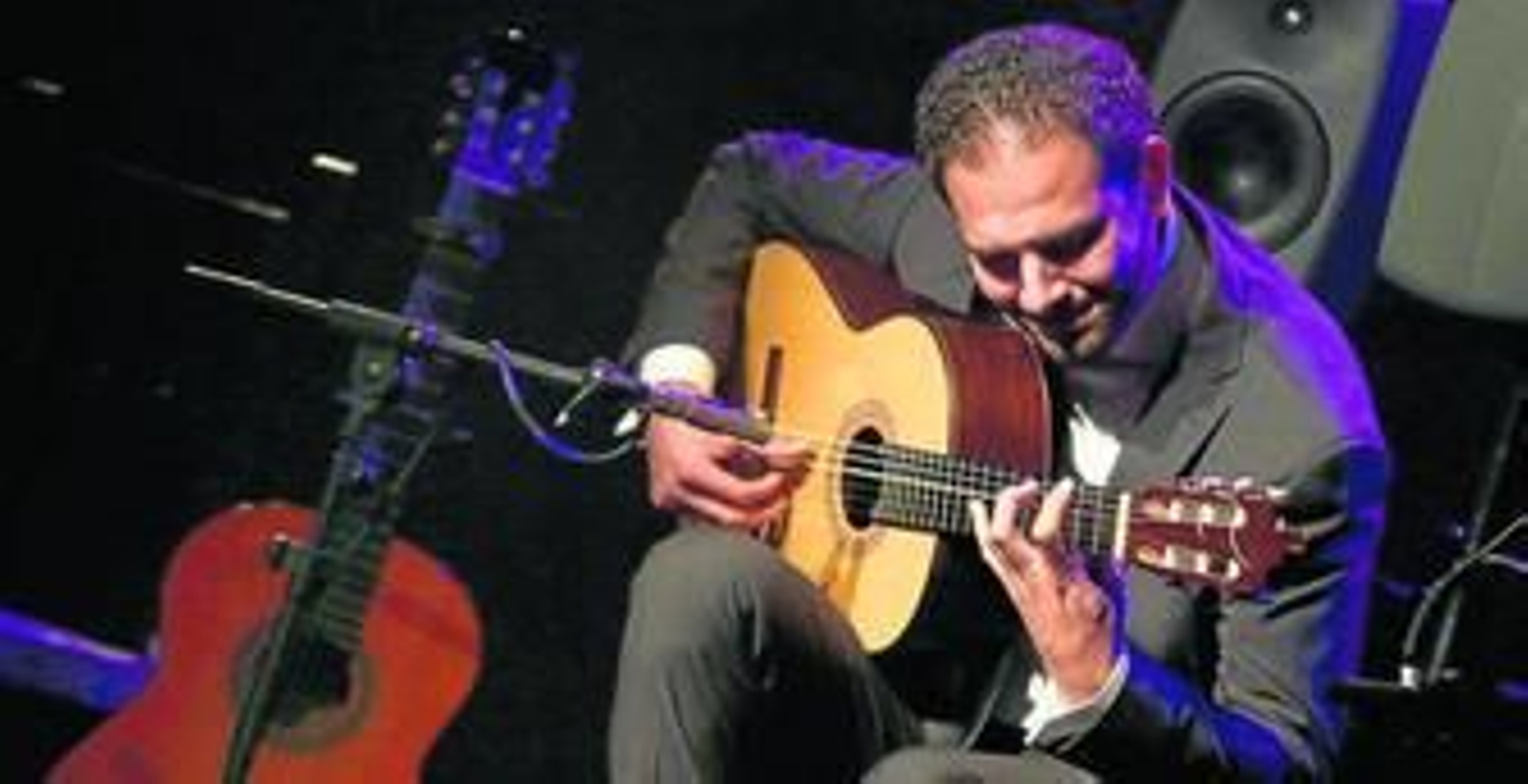 Diego del Morao, en un momento de su paso por la Sala Paúl.