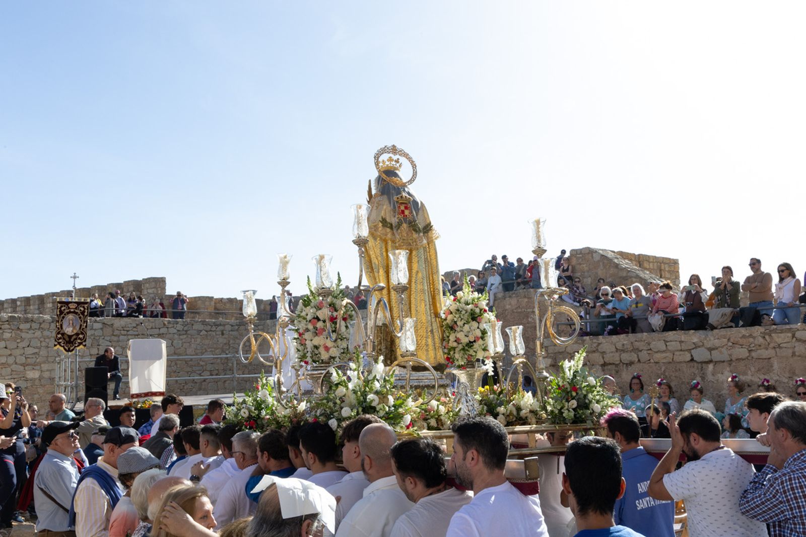 Romería en honor a Santa Catalina, en imágenes
