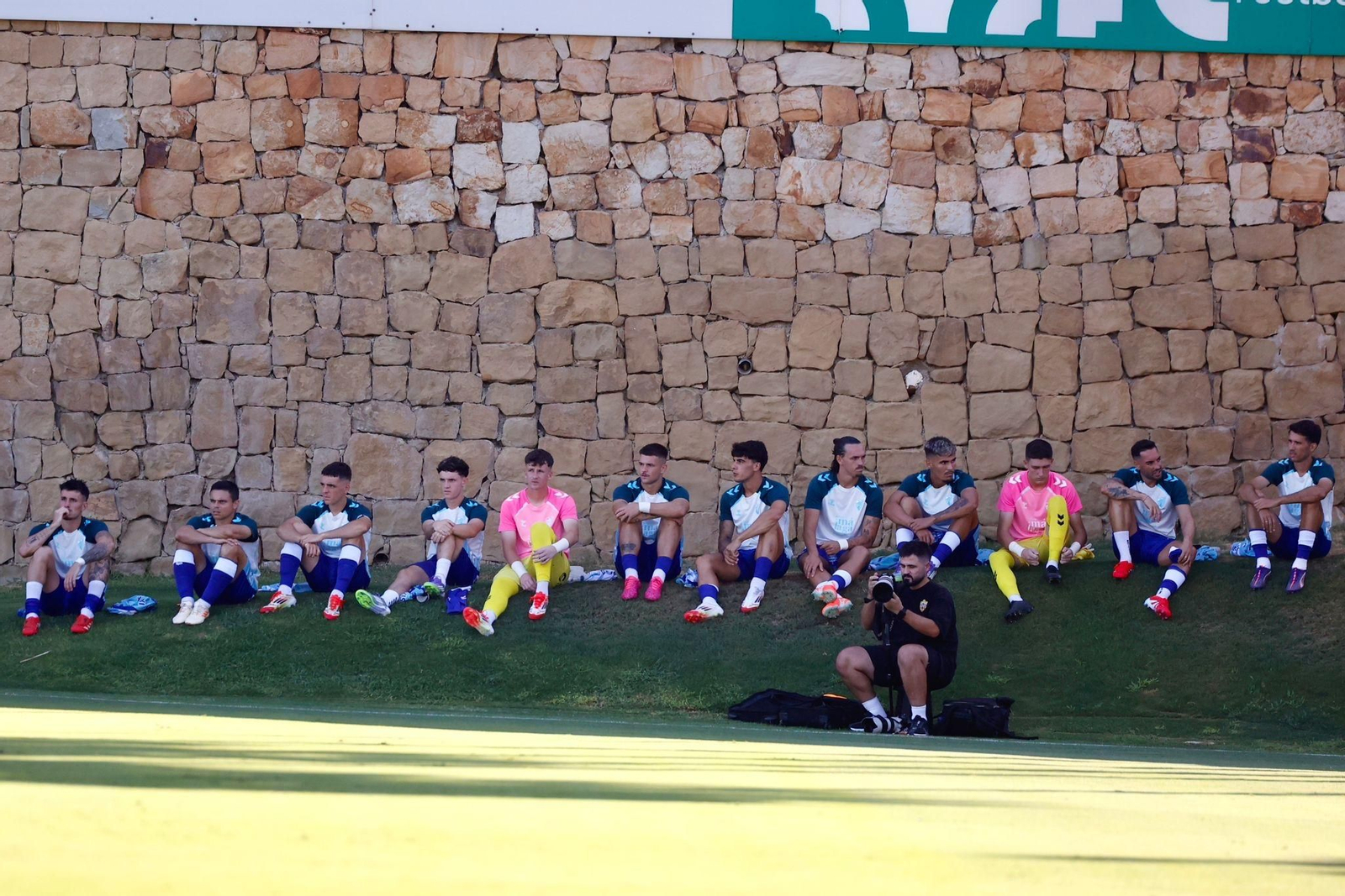 Almería-Málaga CF, en fotos