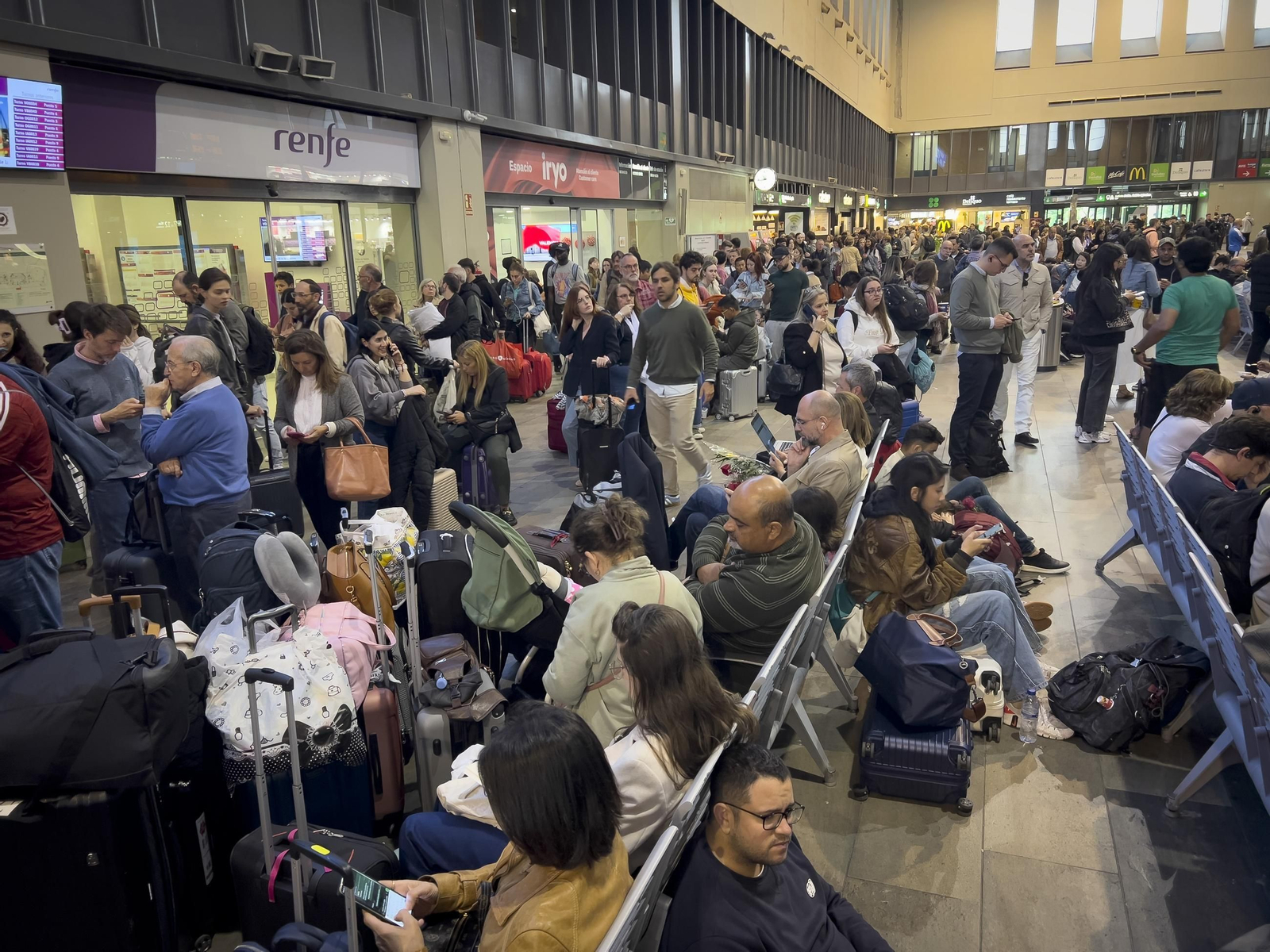 Las fotos de las incidencias en Santa Justa