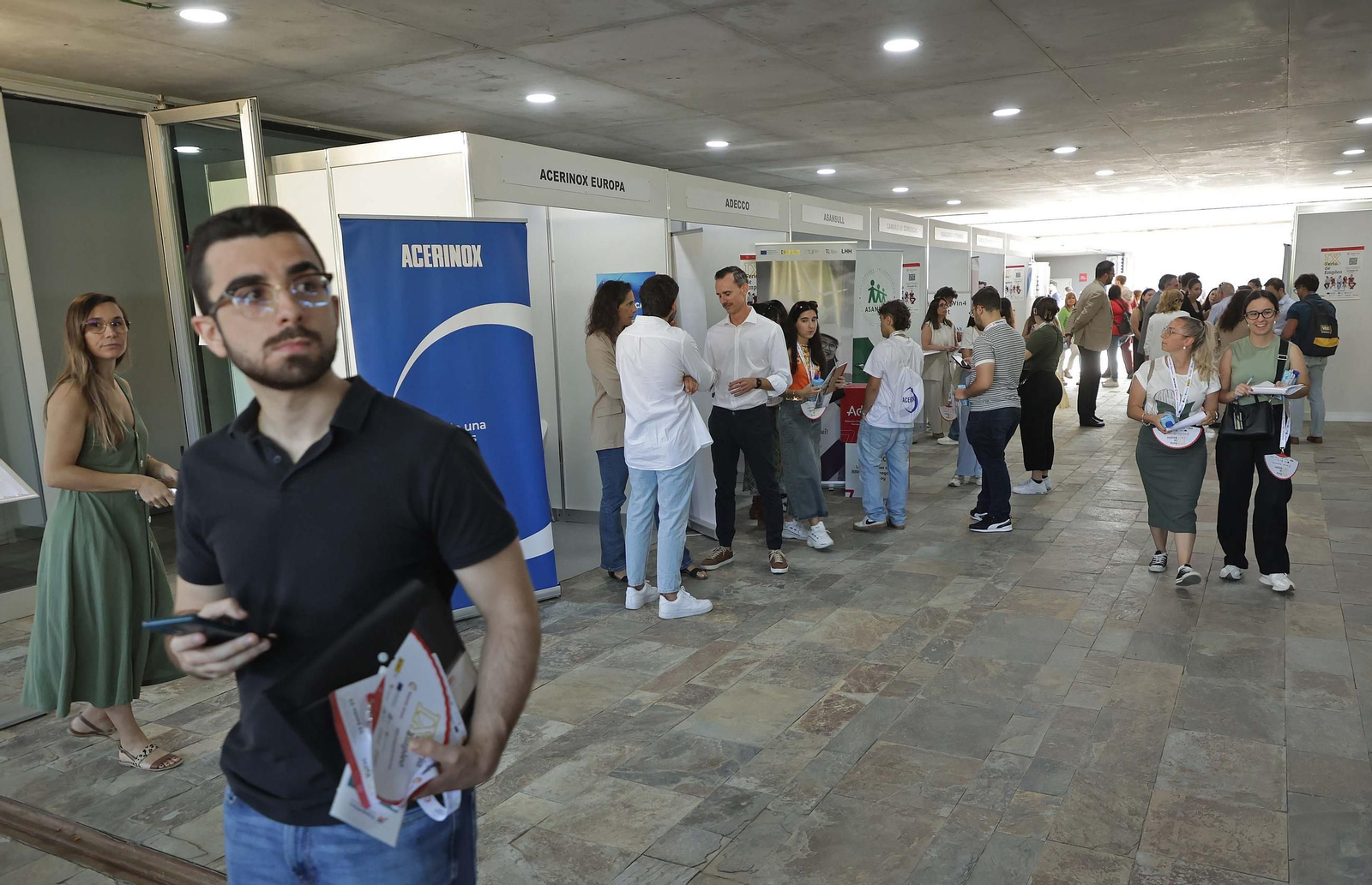 Fotos de la IX Feria de Empleo del Campo de Gibraltar en Algeciras